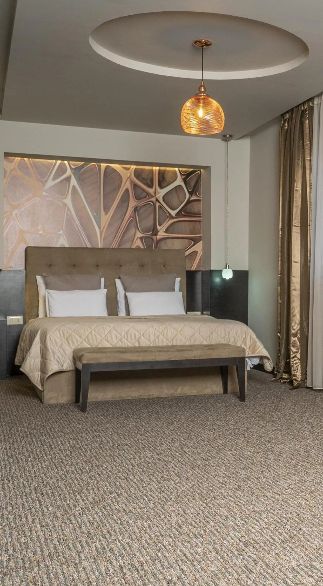 Bed in Akacija Luxury Suites