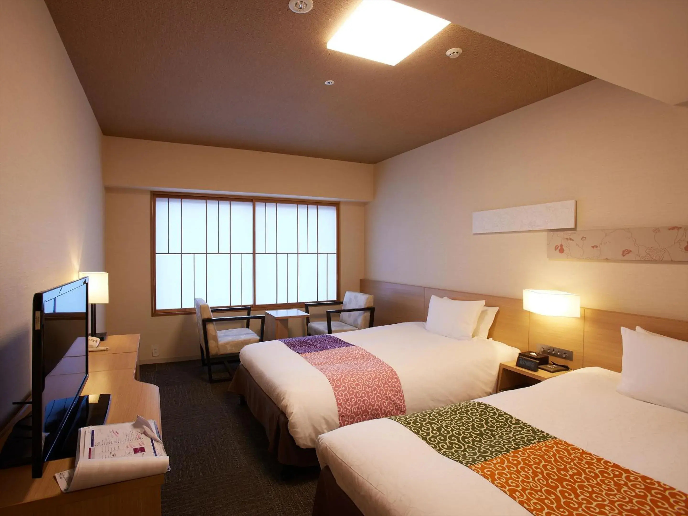 Superior Twin Room - single occupancy in Kyoto Hot Spring Hatoya Zuihokaku Hotel Superior Twin Room - single occupancy in Kyoto Hot Spring Hatoya Zuihokaku Hotel