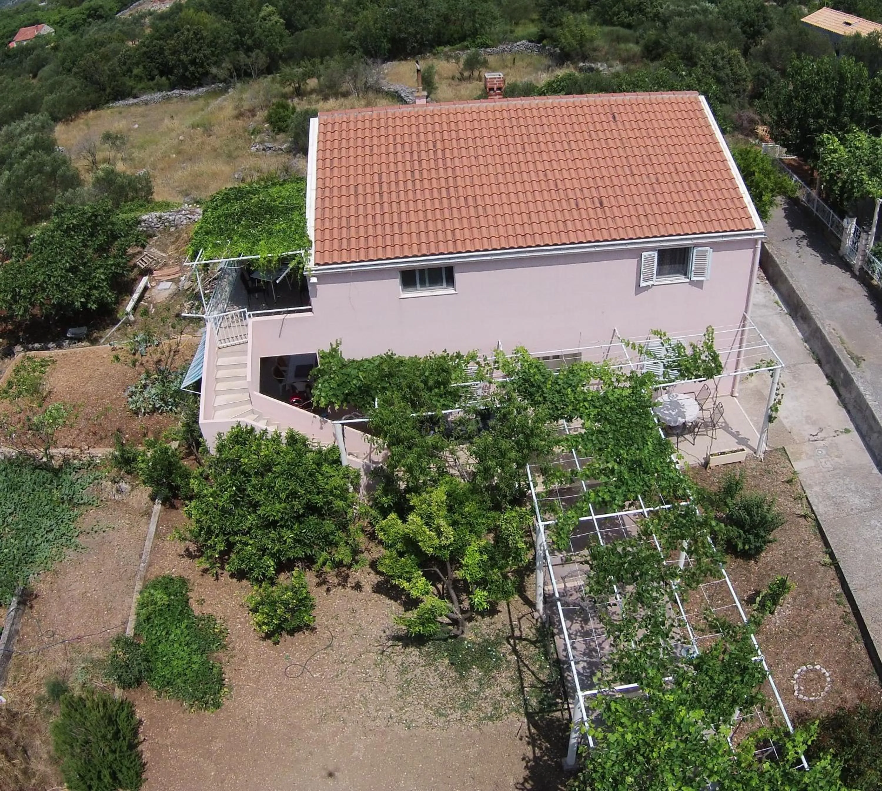 Bird's eye view in Apartment Ani