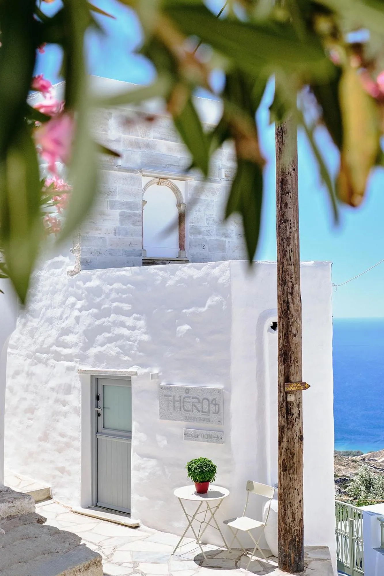 Property building in Living Theros Luxury Suites