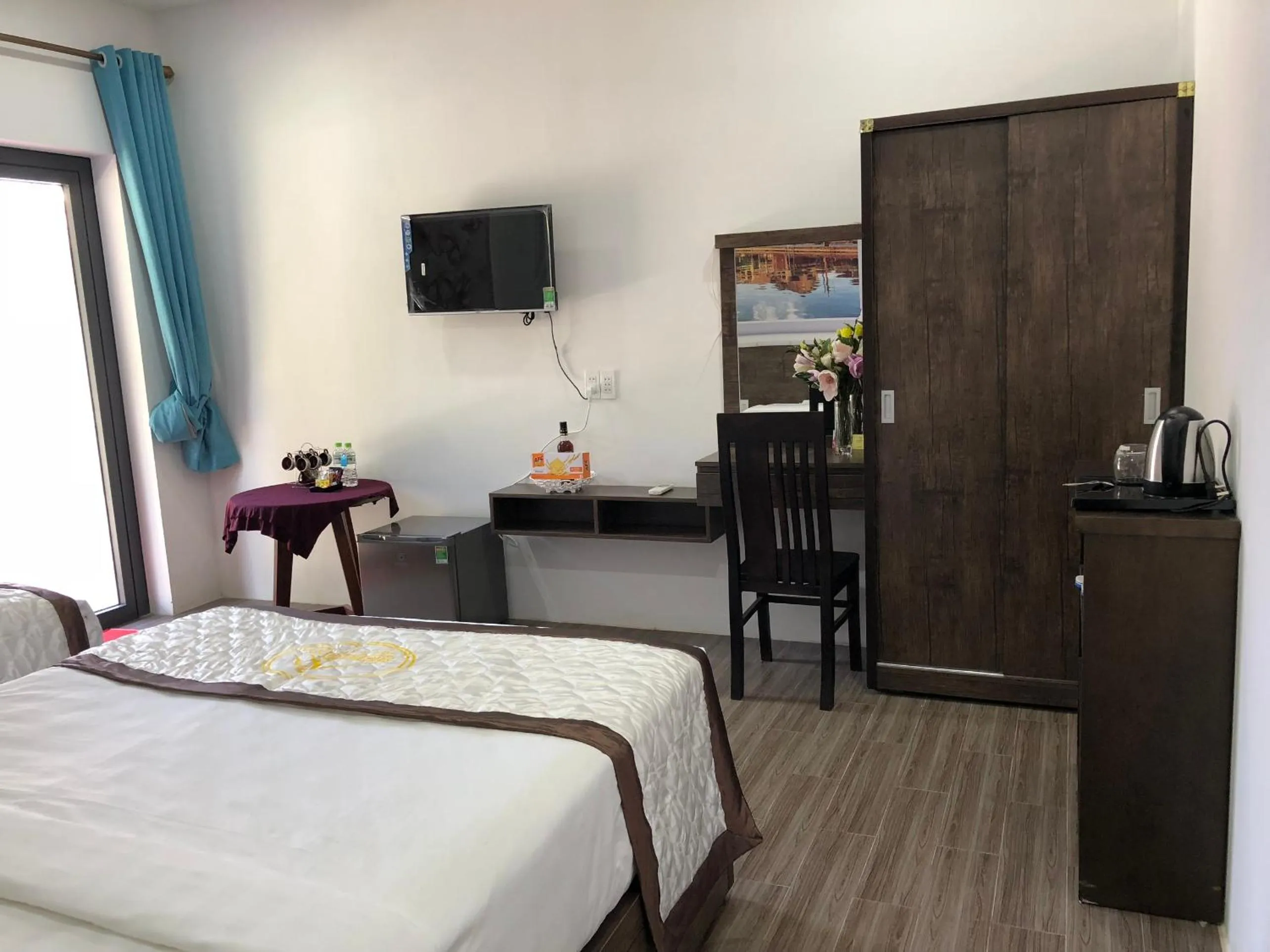 Bed in Sang Như Ngọc Resort