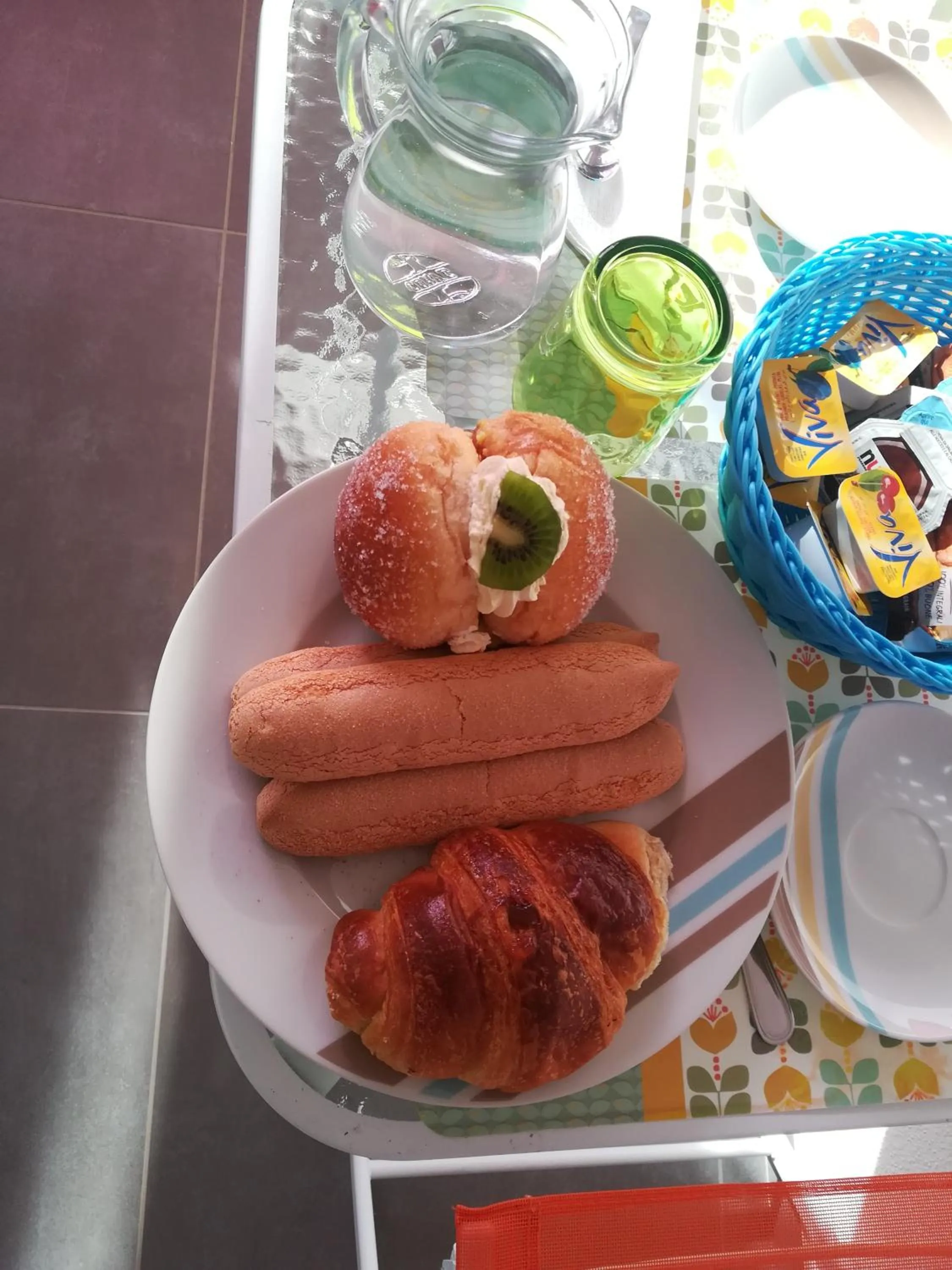 Italian breakfast in B. SINIS