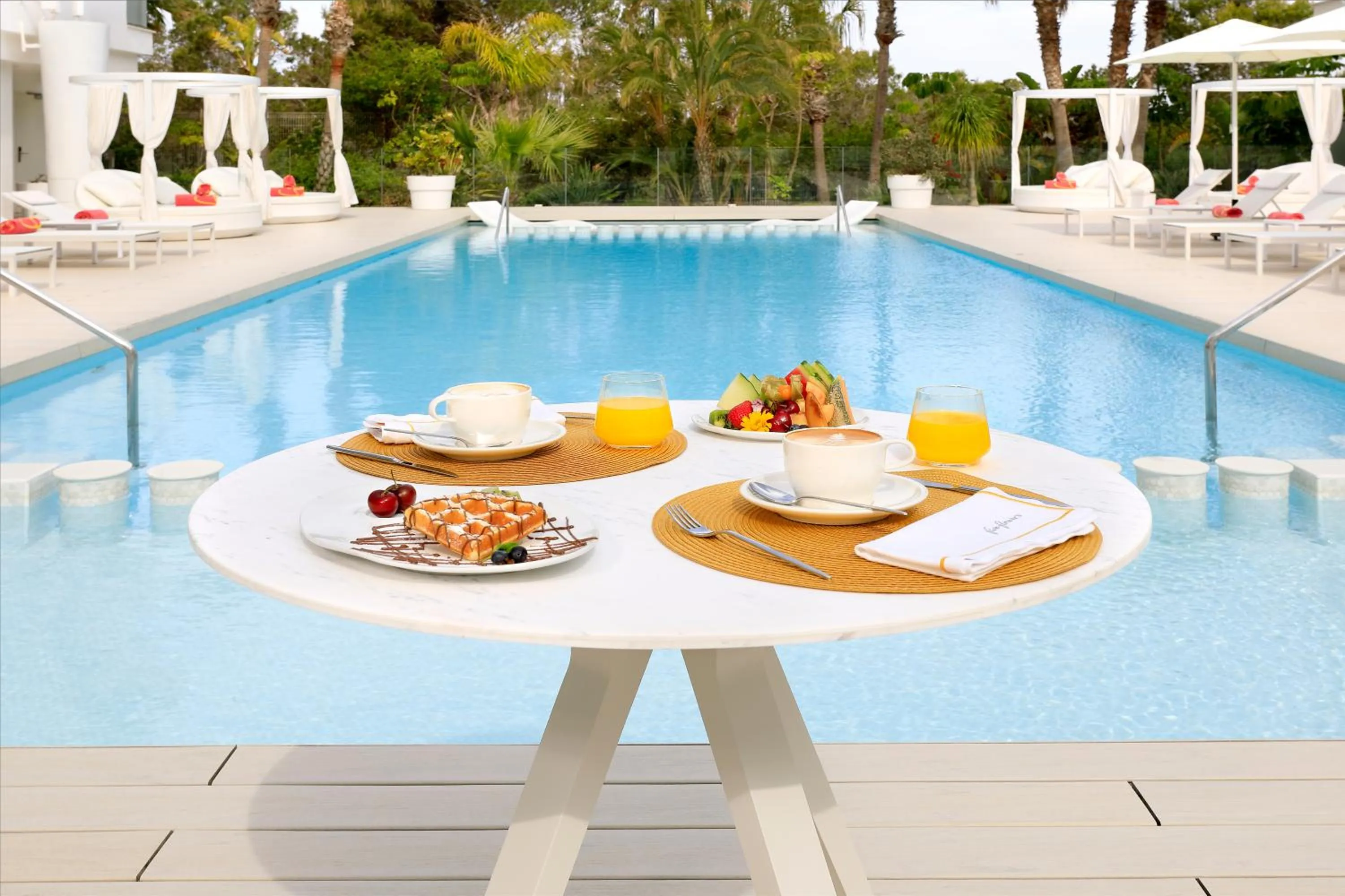 Breakfast in Five Flowers Hotel Formentera, member of Melia Collection