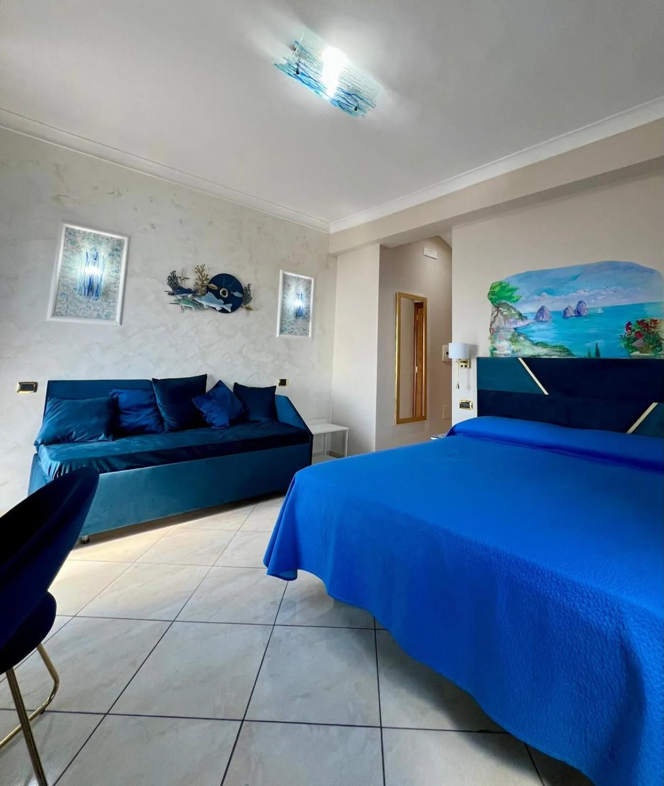 Bed in B&B Il Pavone