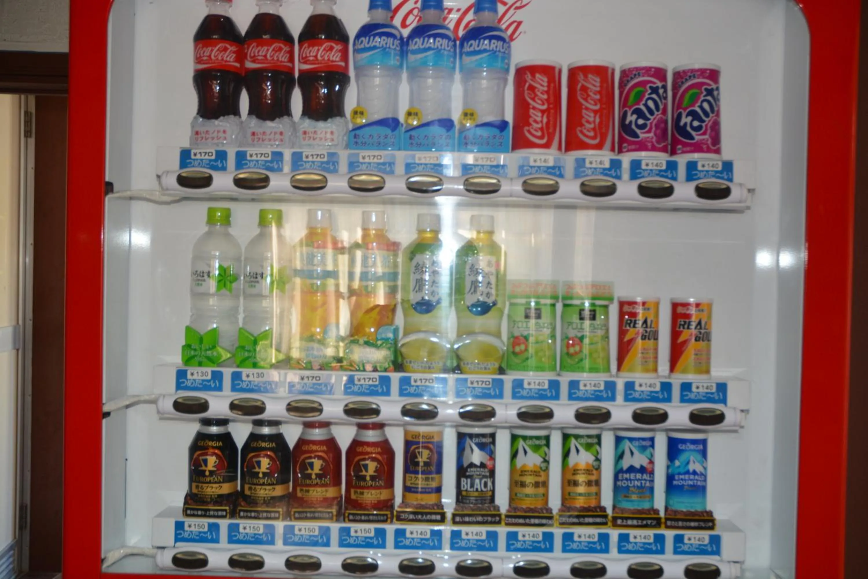 Non alcoholic drinks in Hotel Montblanc Hakuba