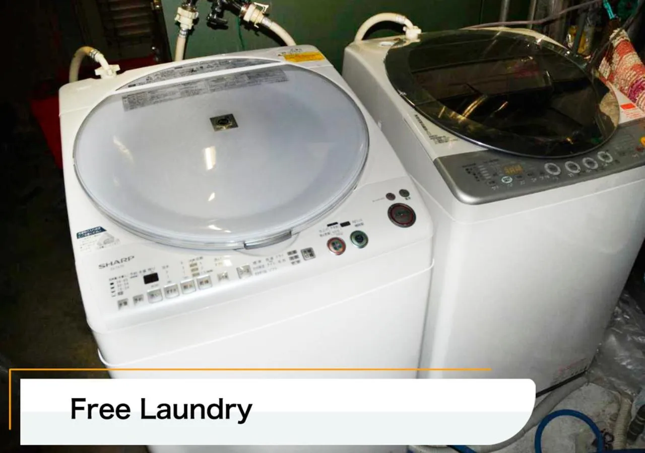 laundry in Hotel Montblanc Hakuba