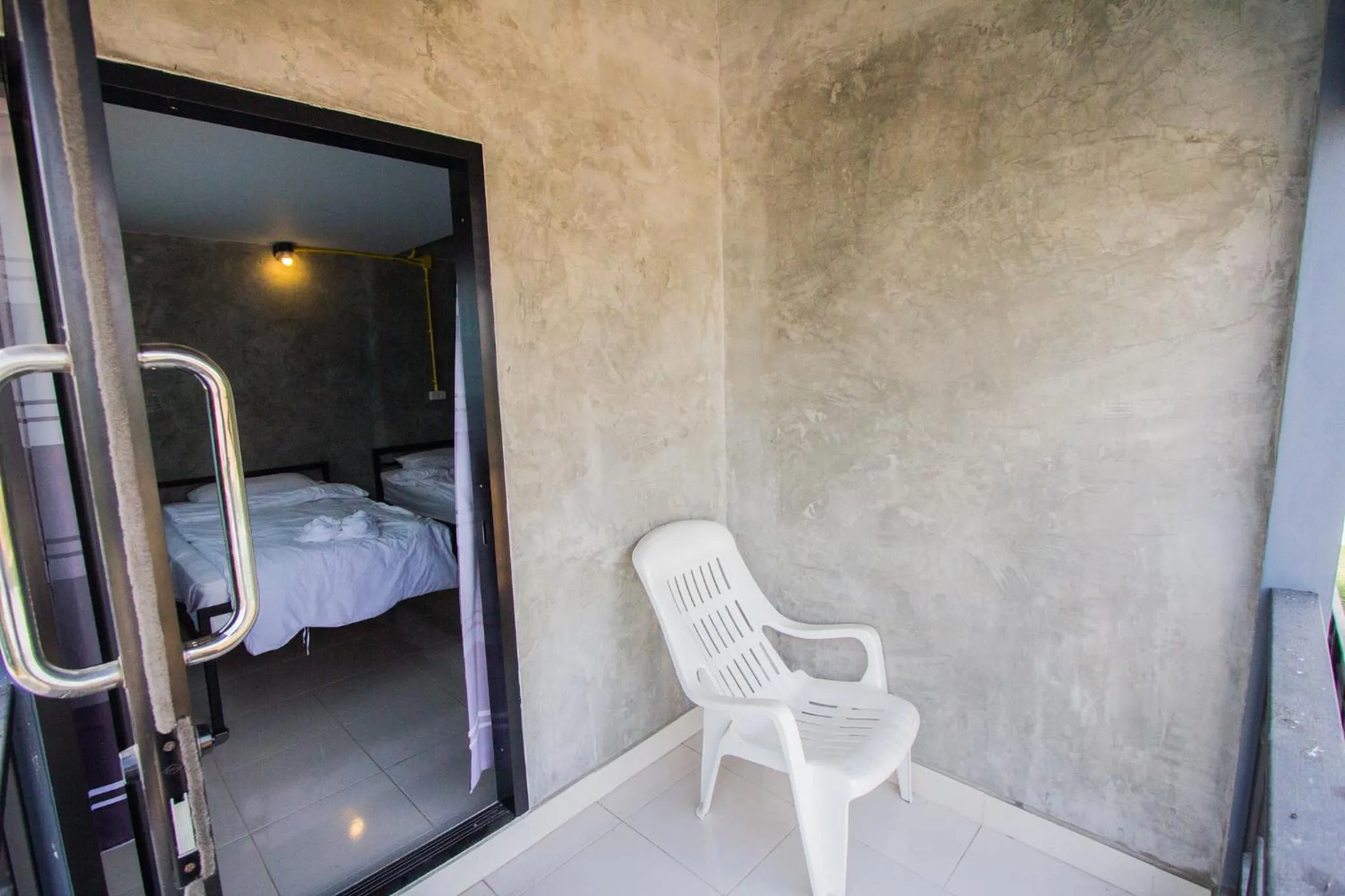 Bed in The Sky Loft Hotel