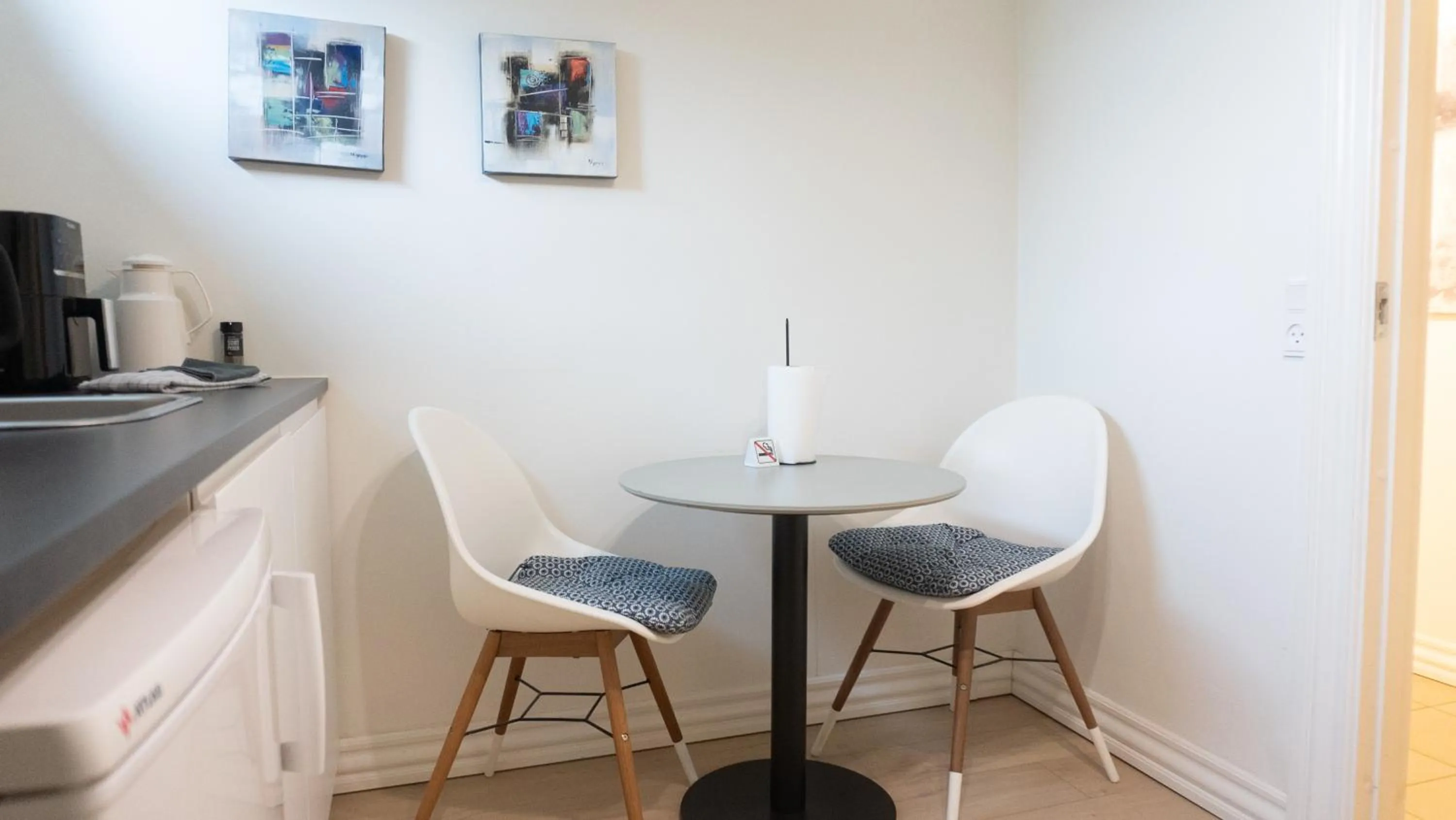 Communal kitchen in Hilmors Overnatning