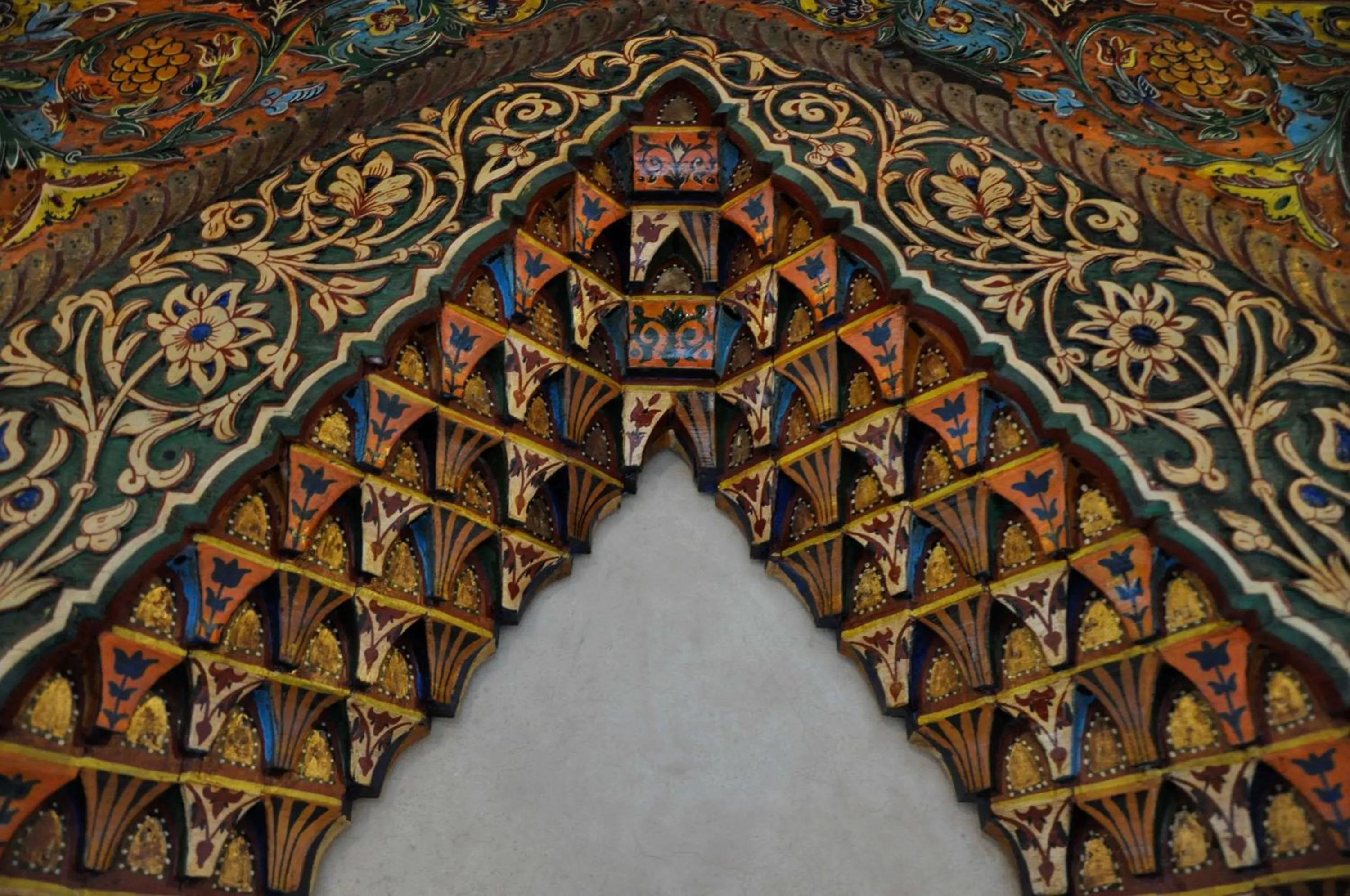 Decorative detail in Riad Maison Bleue and Spa