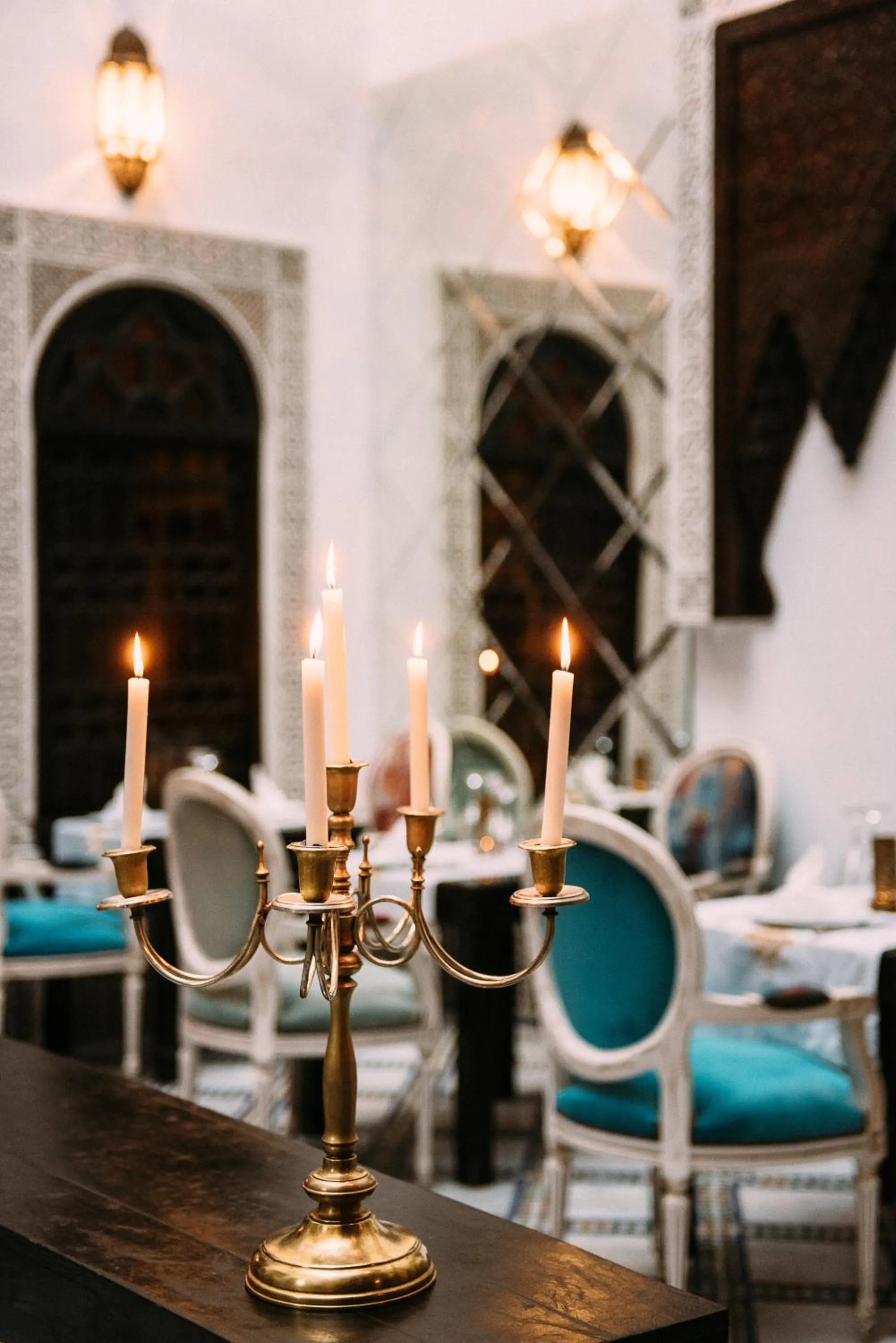 Restaurant/places to eat in Riad Maison Bleue and Spa