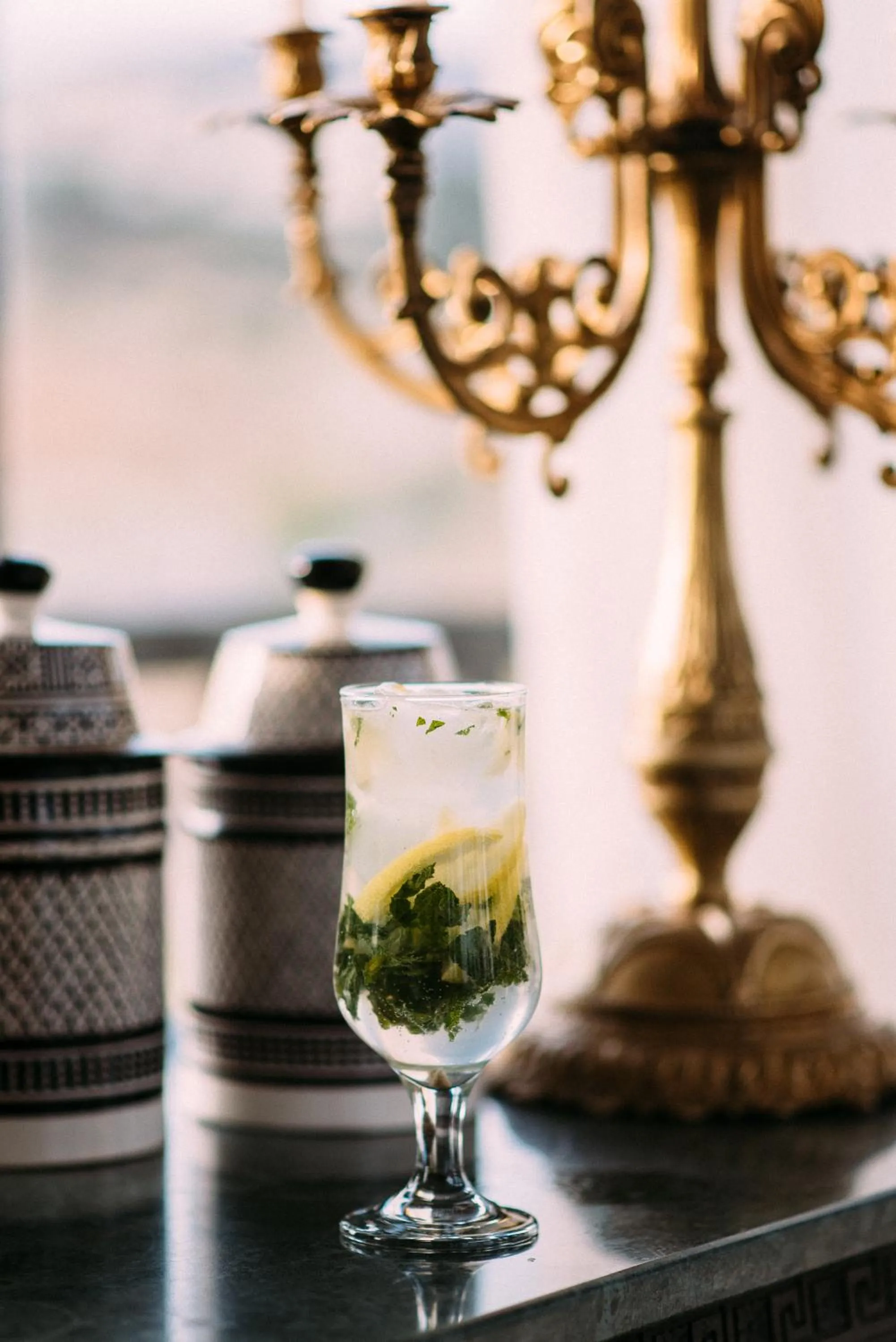 Lounge or bar in Riad Maison Bleue and Spa