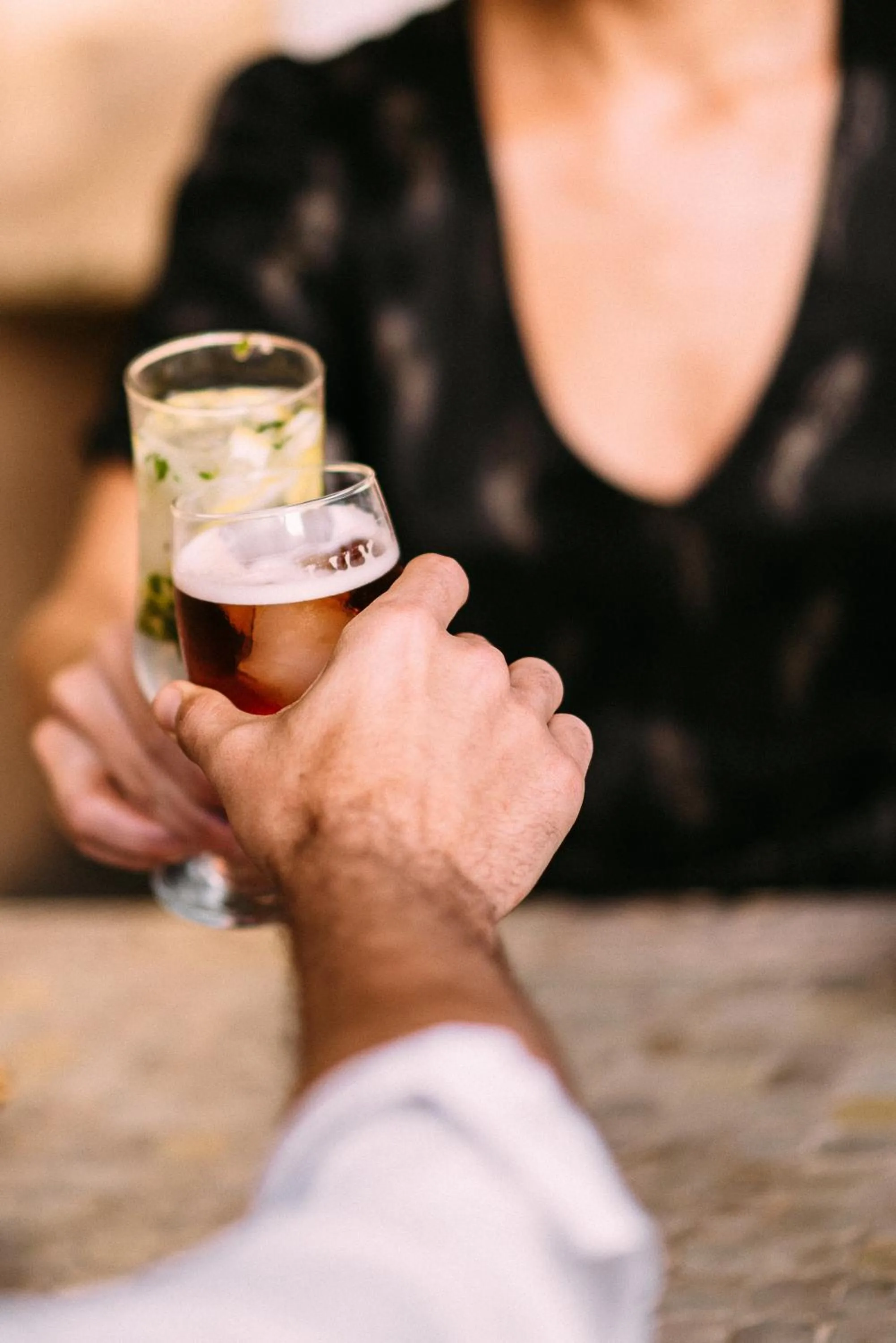 Alcoholic drinks in Riad Maison Bleue and Spa