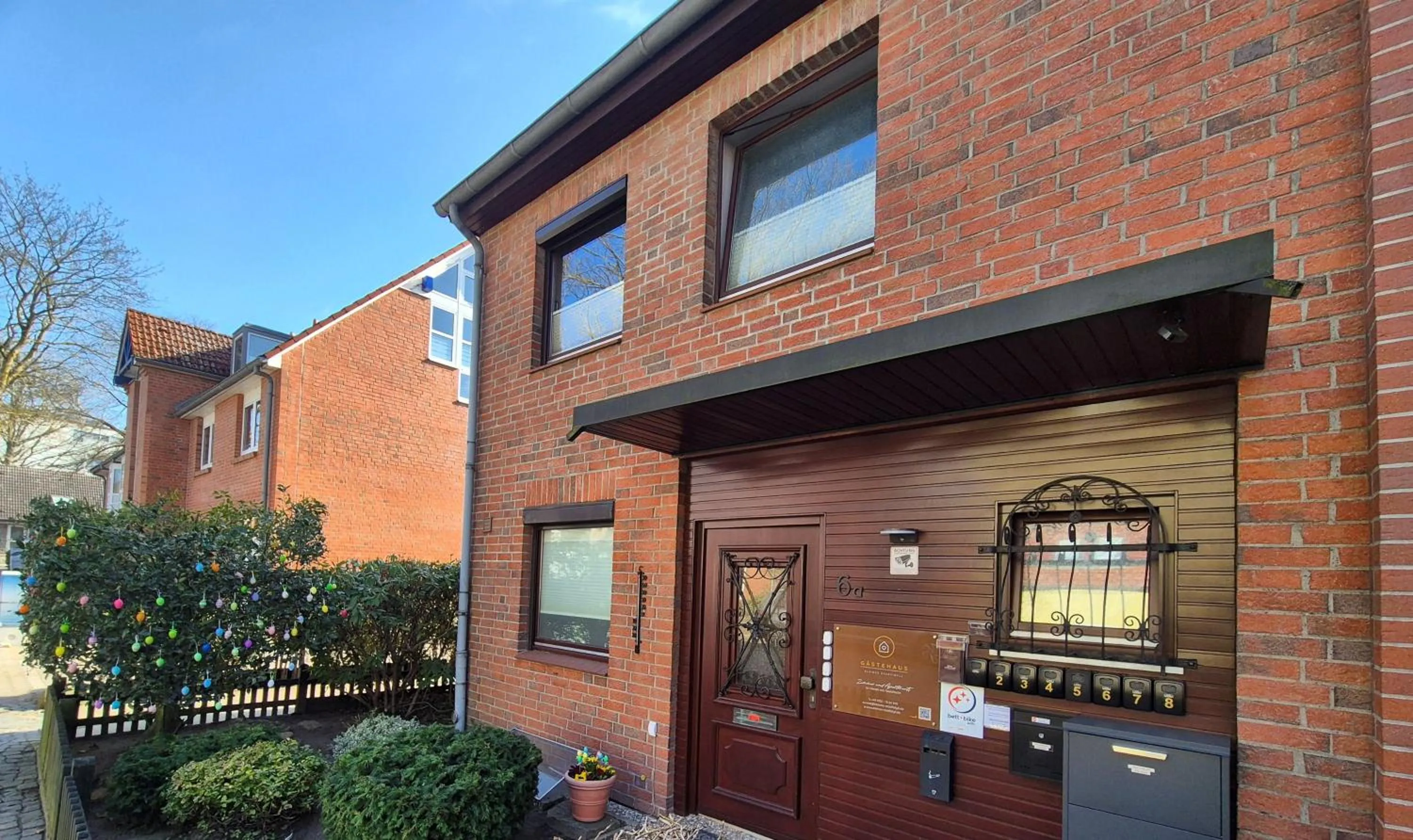 Property building in Gästehaus Kleines Stadtidyll