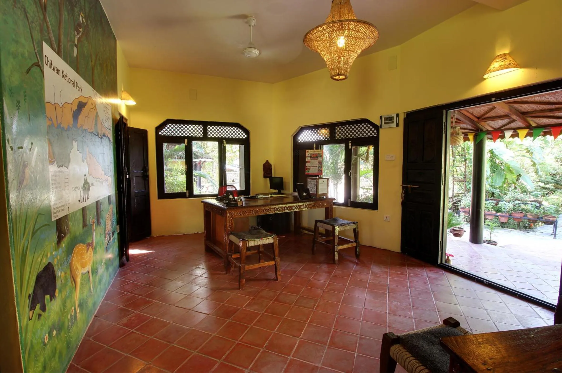 Lobby or reception in Sapana Village Lodge