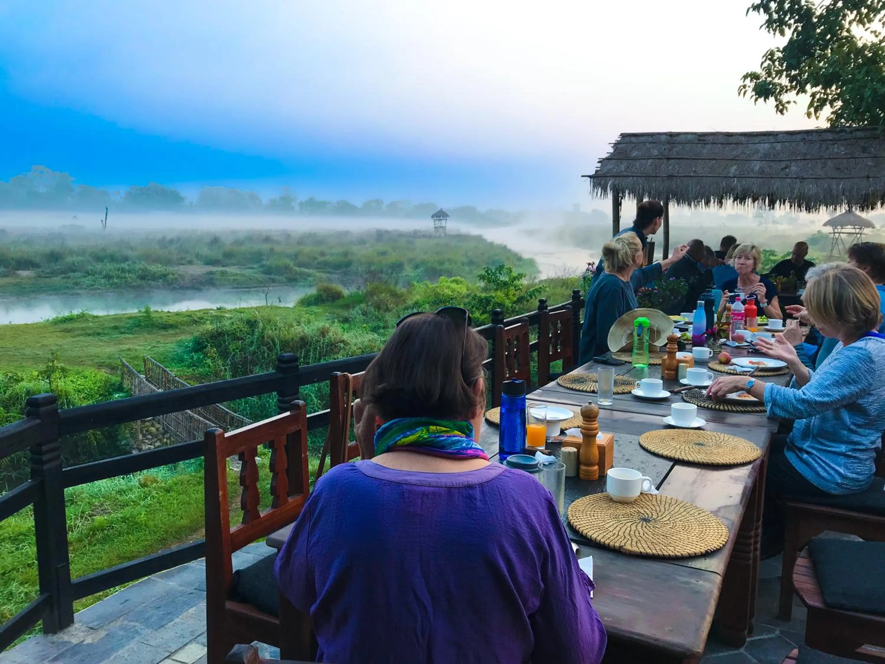 Restaurant/places to eat in Sapana Village Lodge