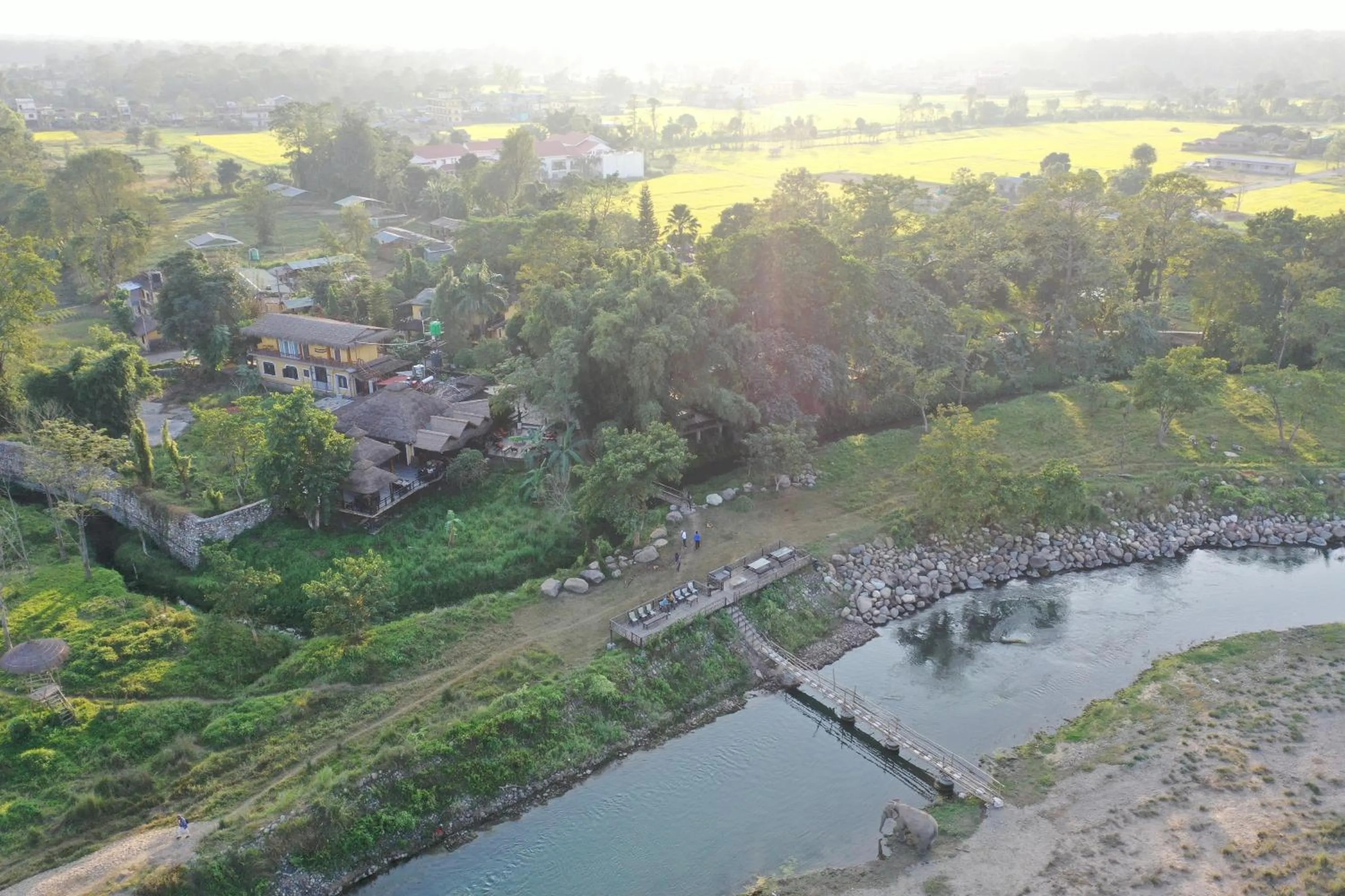 Natural landscape in Sapana Village Lodge