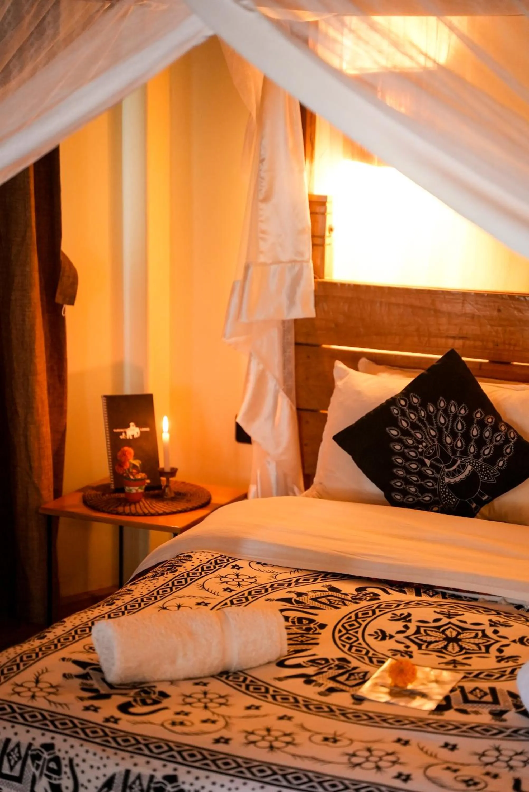 Bedroom, Bed in Sapana Village Lodge