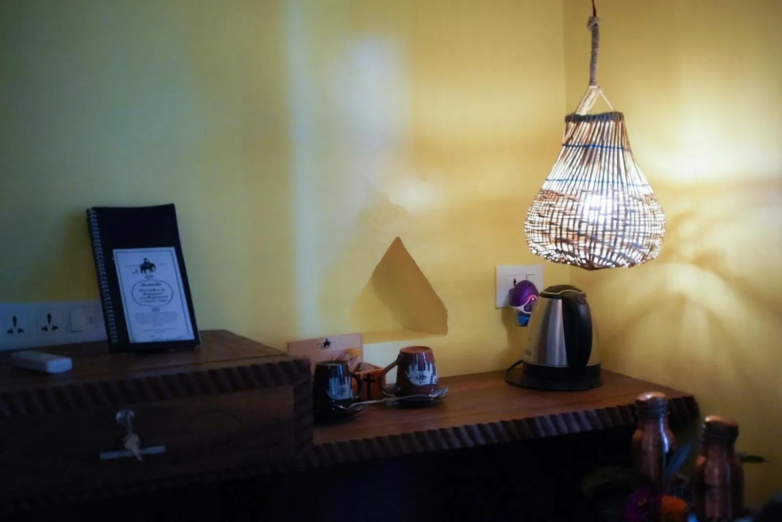 Coffee/tea facilities in Sapana Village Lodge