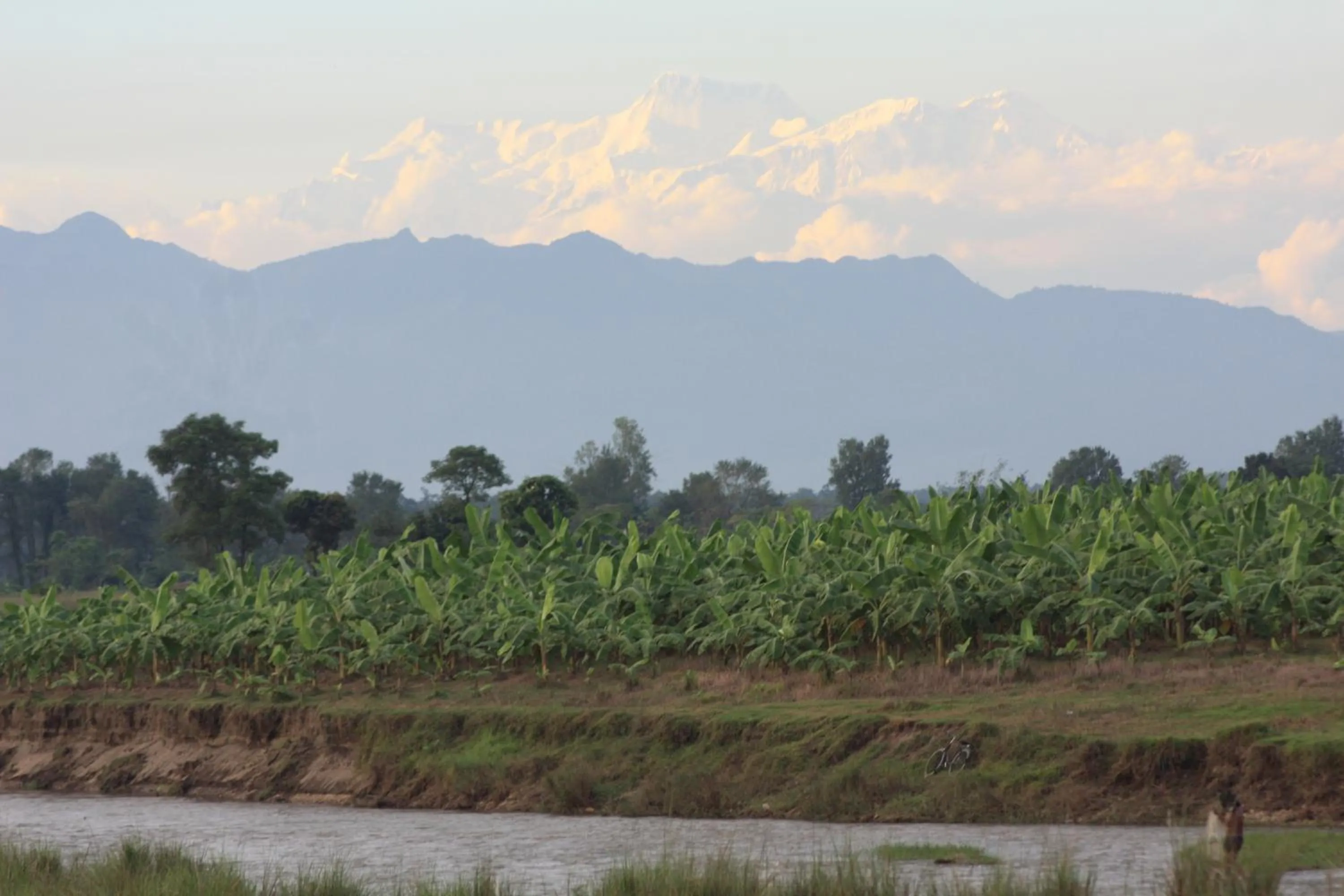 Mountain view in Sapana Village Lodge