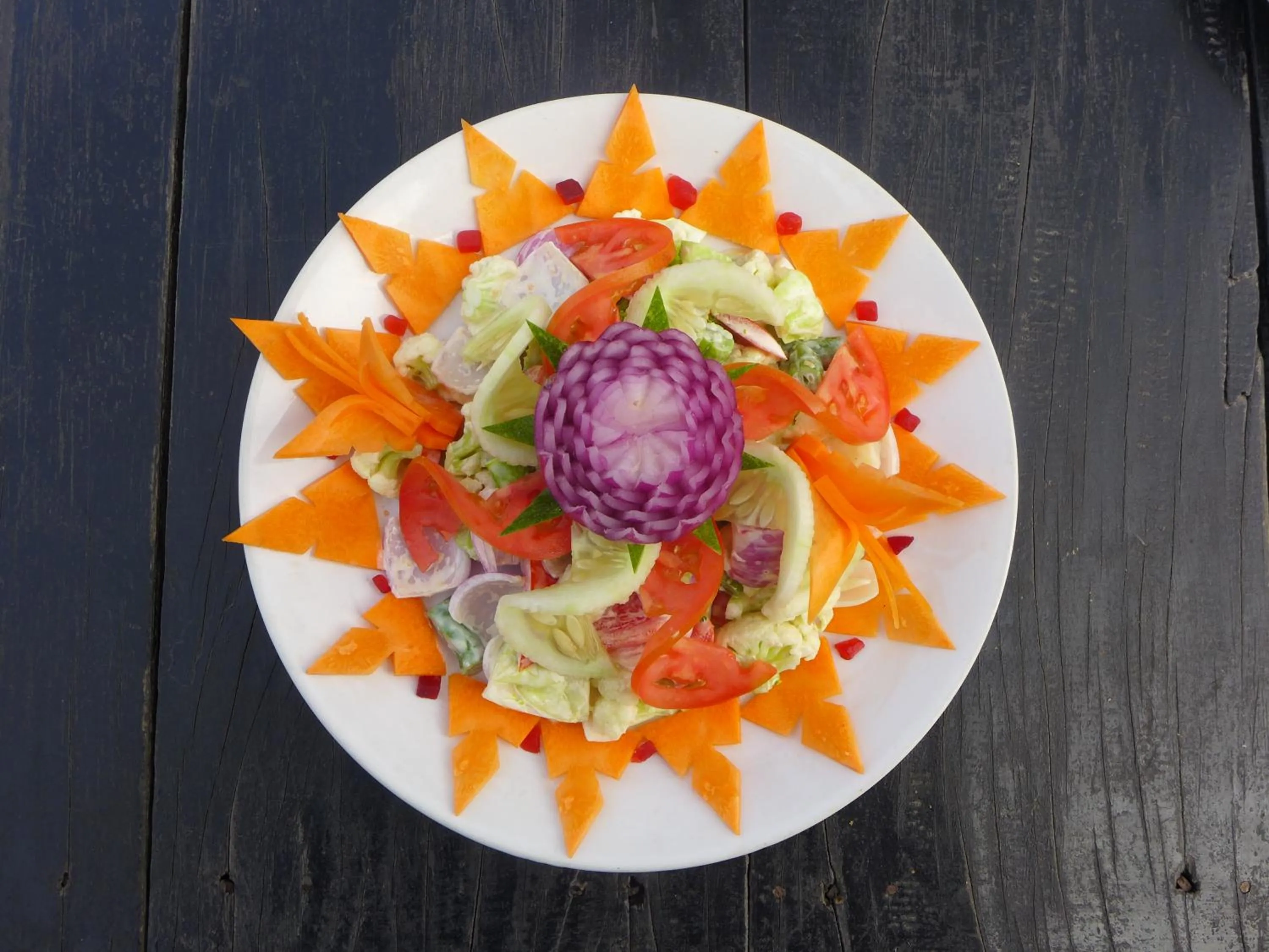 Restaurant/places to eat in Sapana Village Lodge