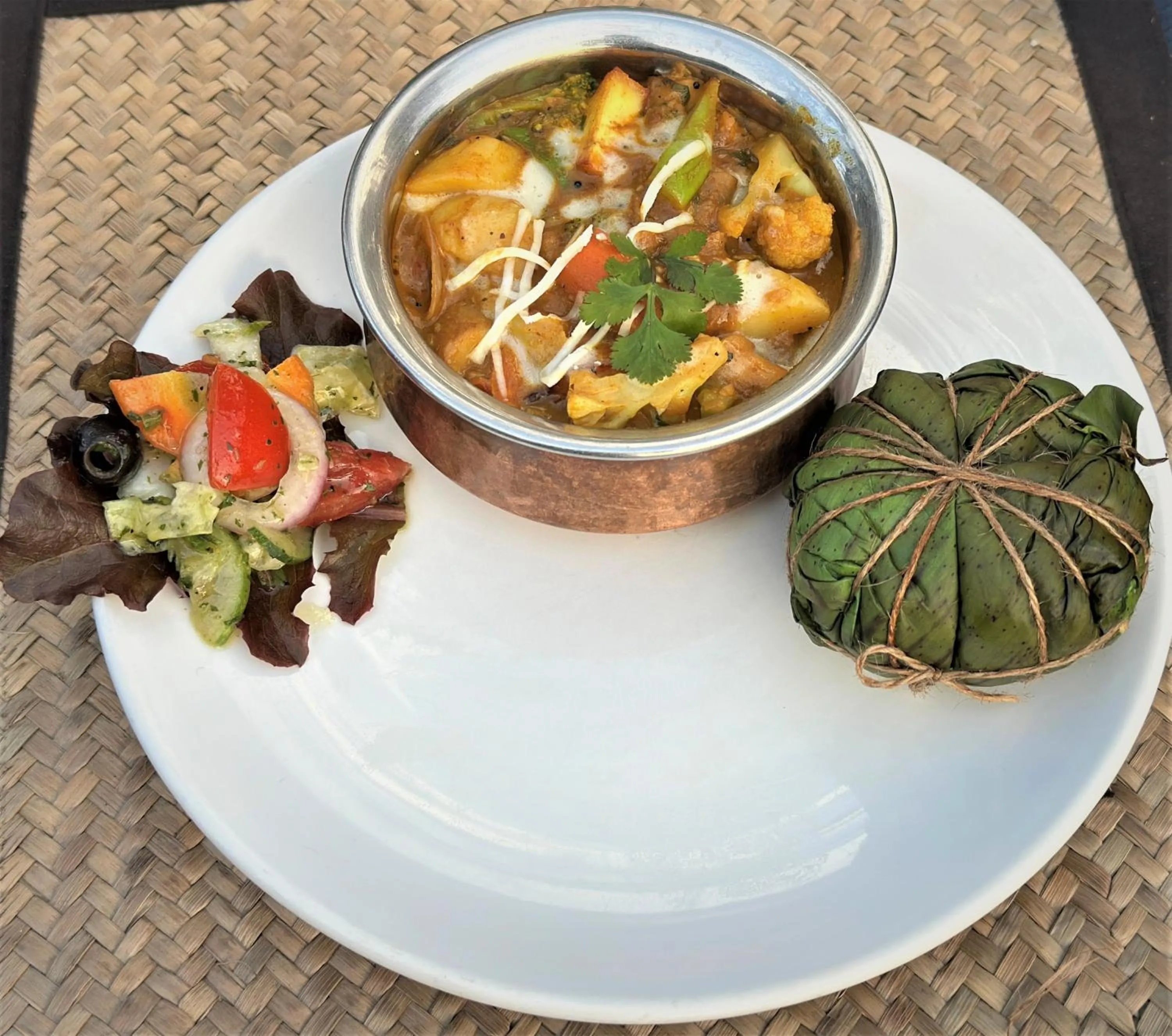 Food in Sapana Village Lodge