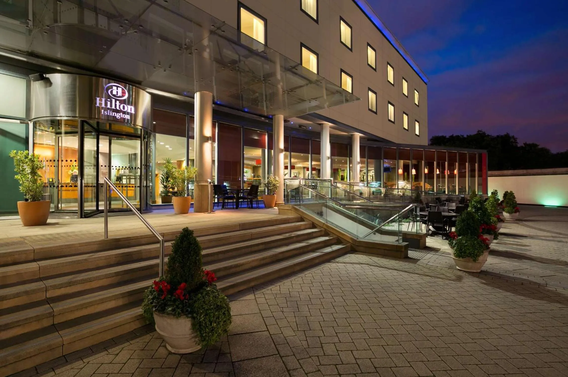 Property building in Hilton London Angel Islington