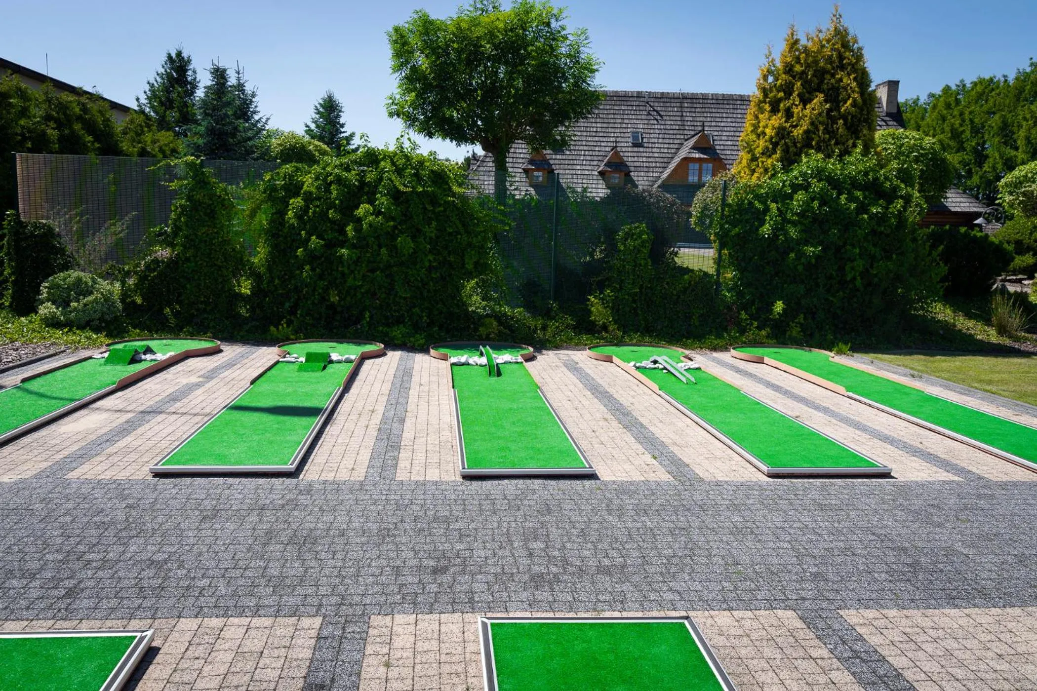 Minigolf in Hotel Panorama