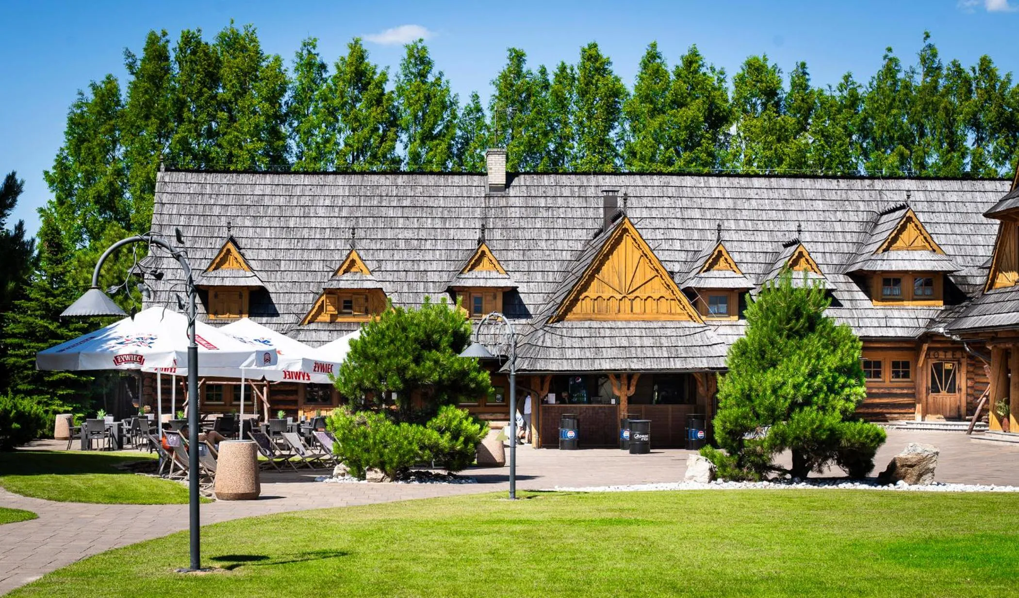 Property building in Hotel Panorama