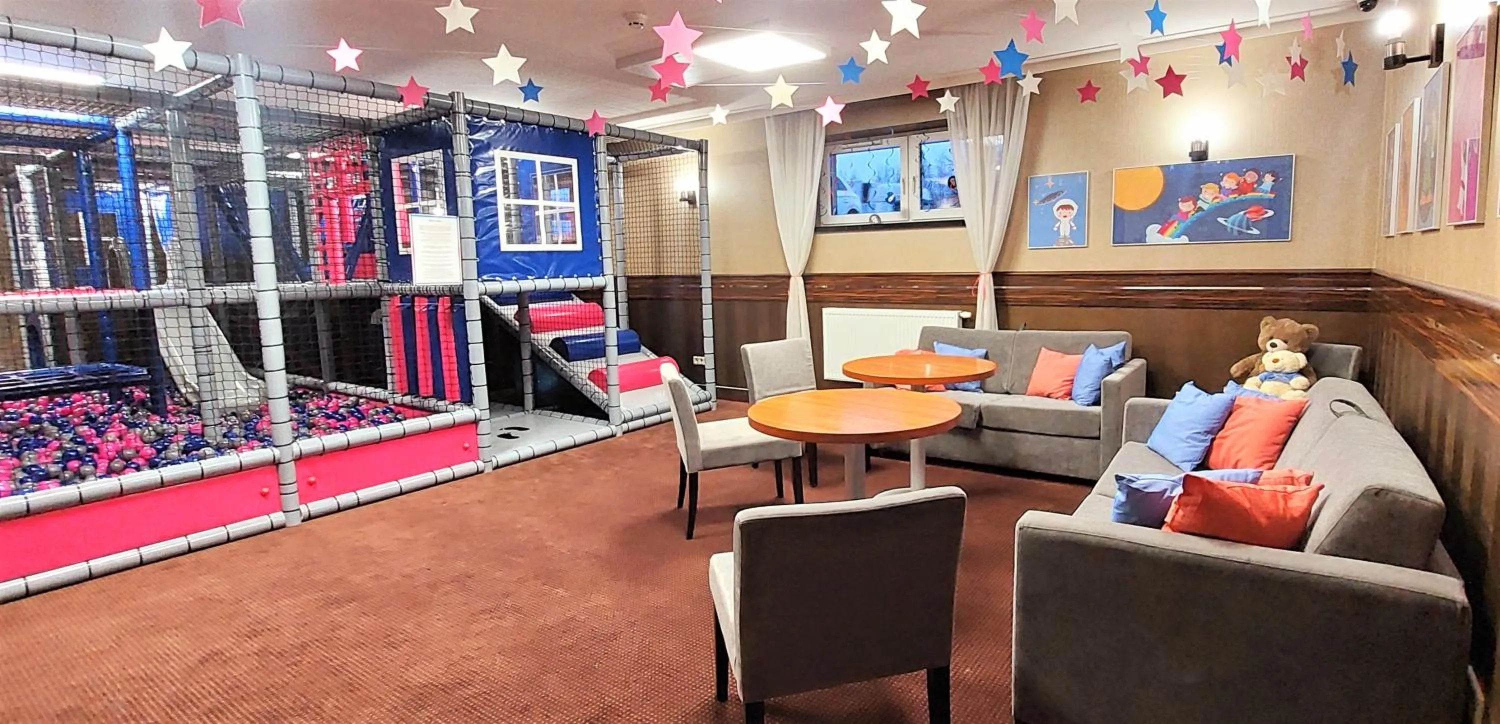 Seating area in Hotel Panorama