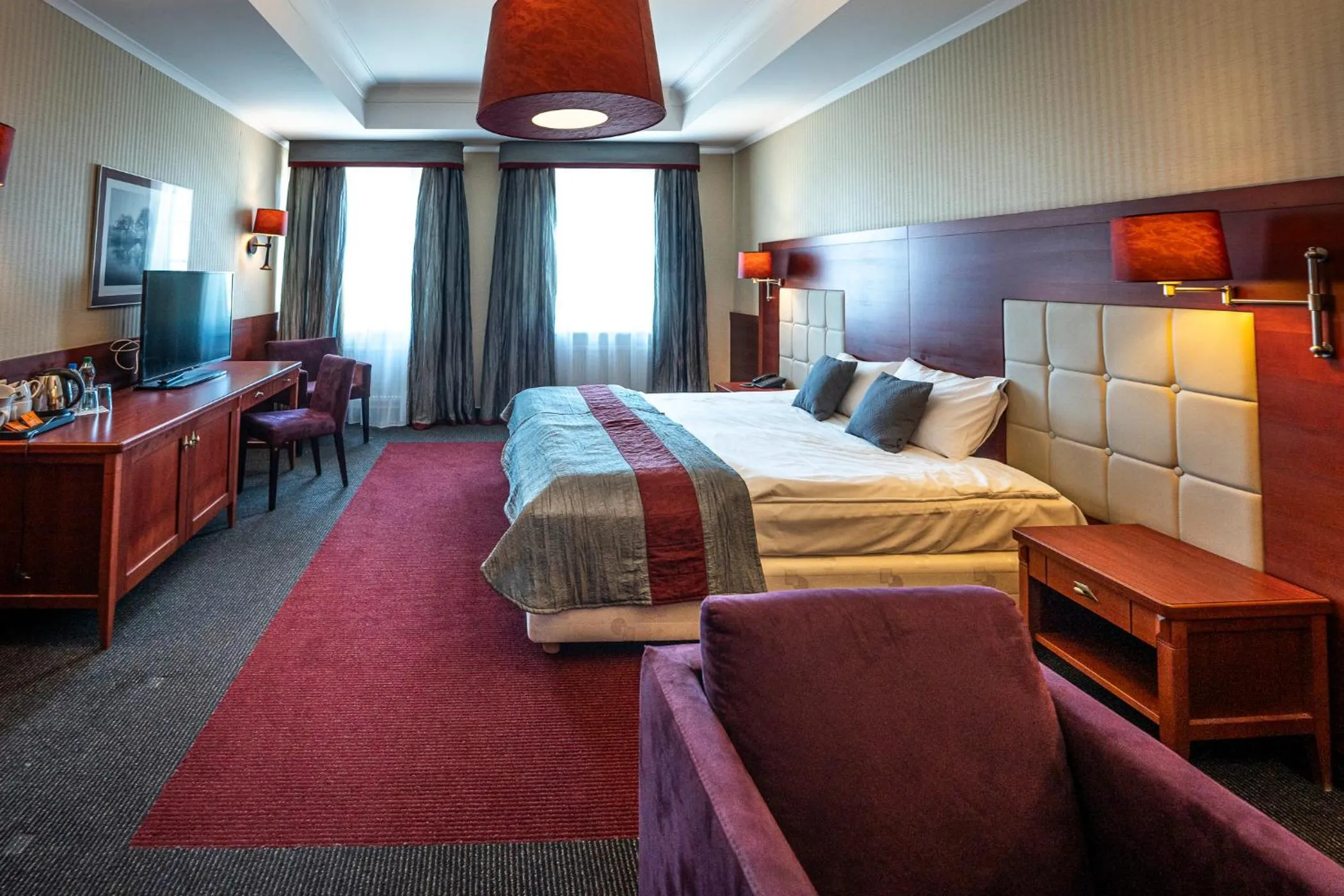 Bed in Hotel Panorama