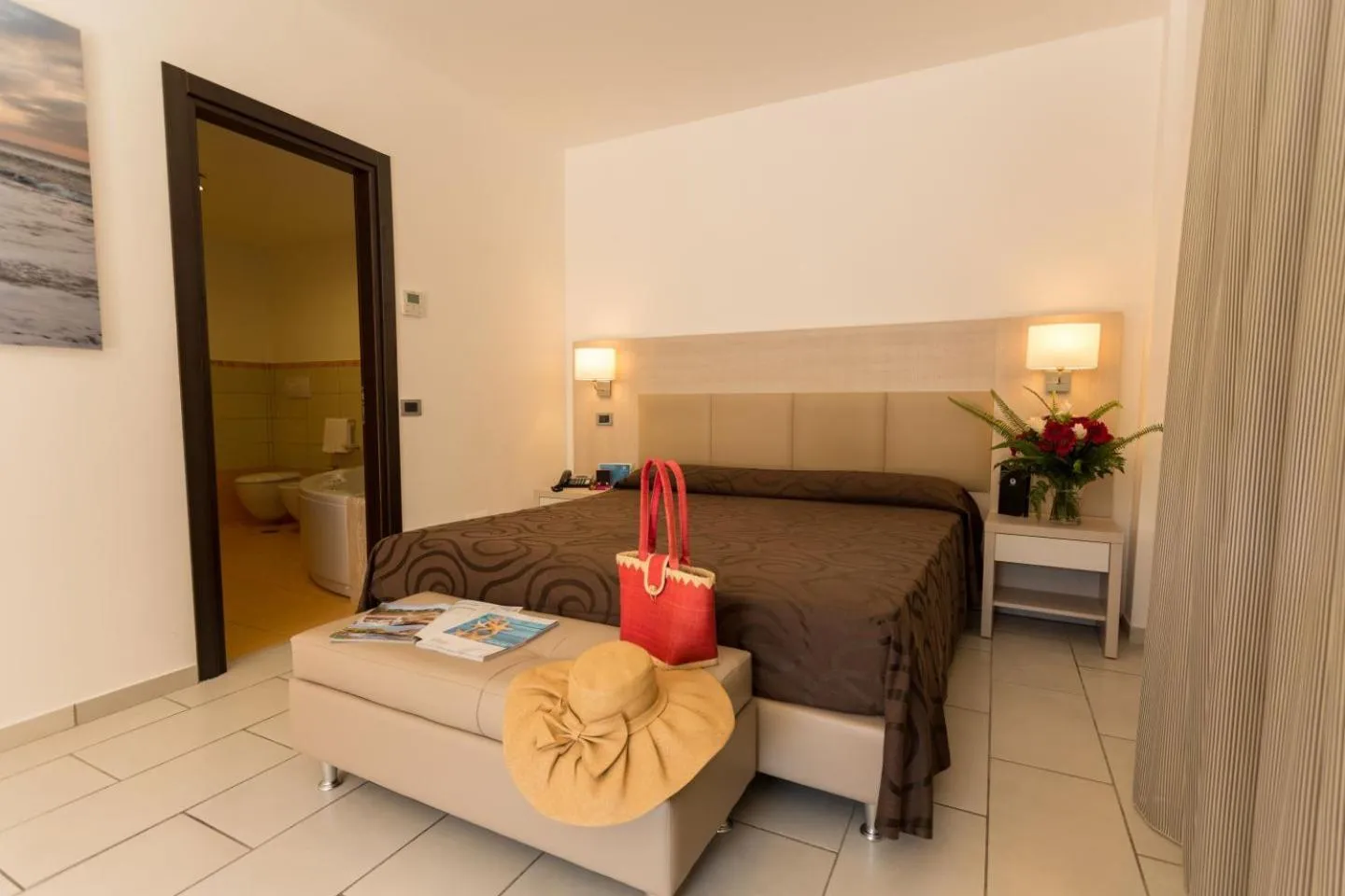 Photo of the whole room, Bed in Futura Club Cilento