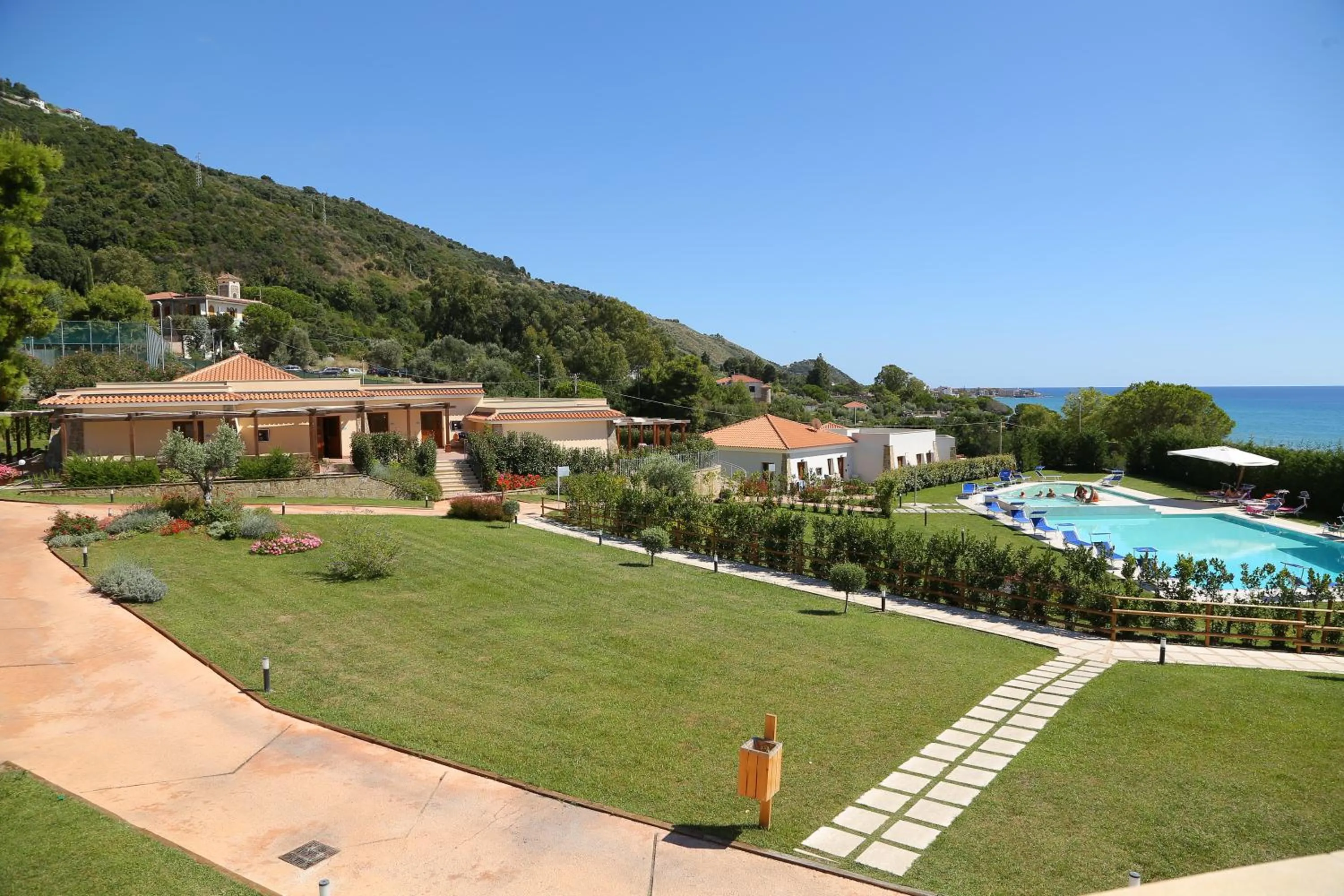 Garden in Futura Club Cilento