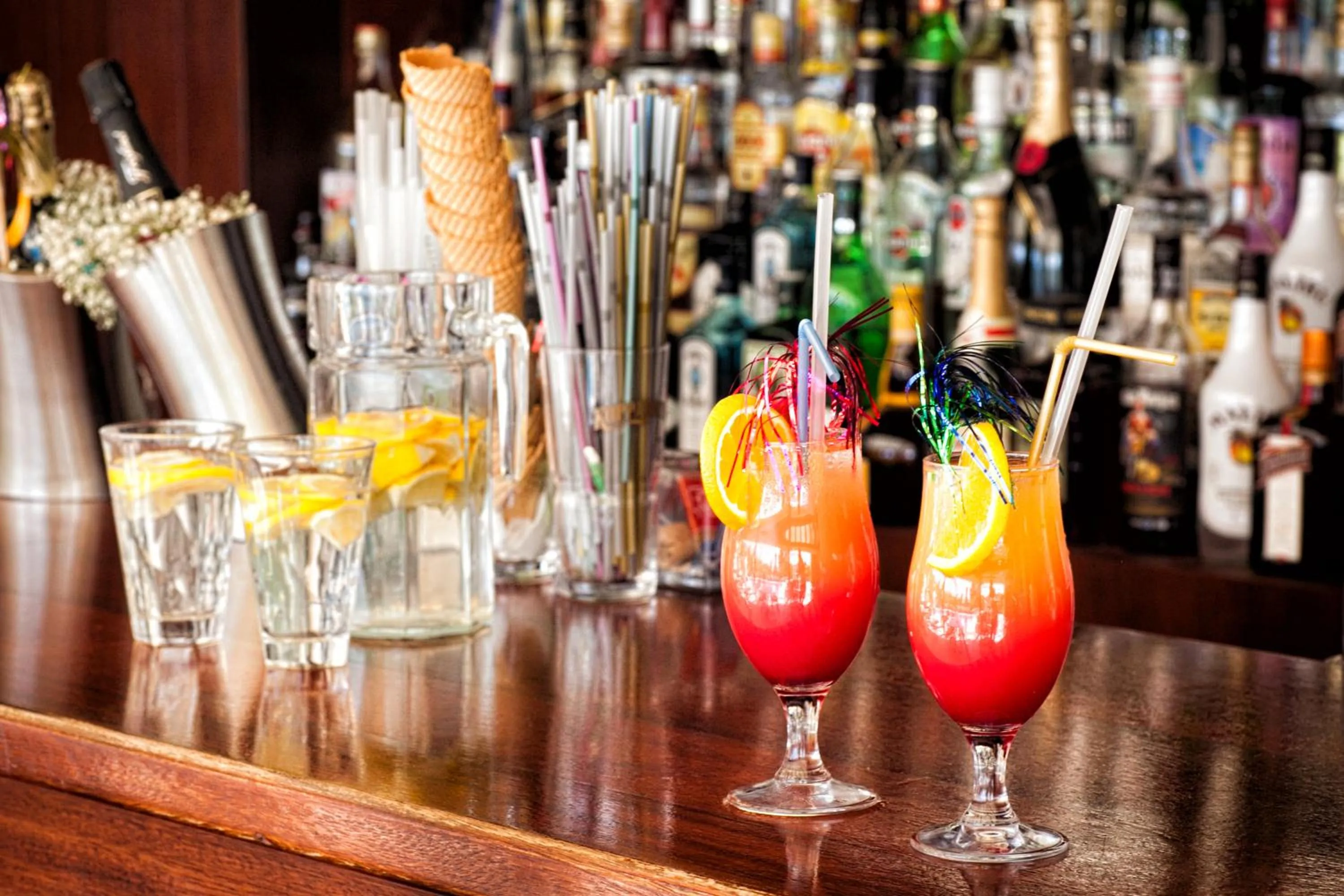 Lounge or bar in Villa Maraki