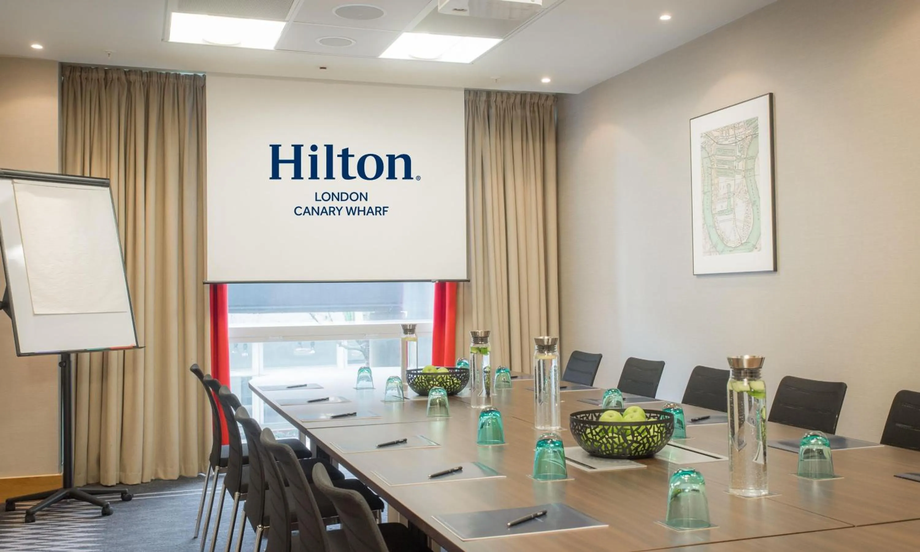 Meeting/conference room in Hilton London Canary Wharf