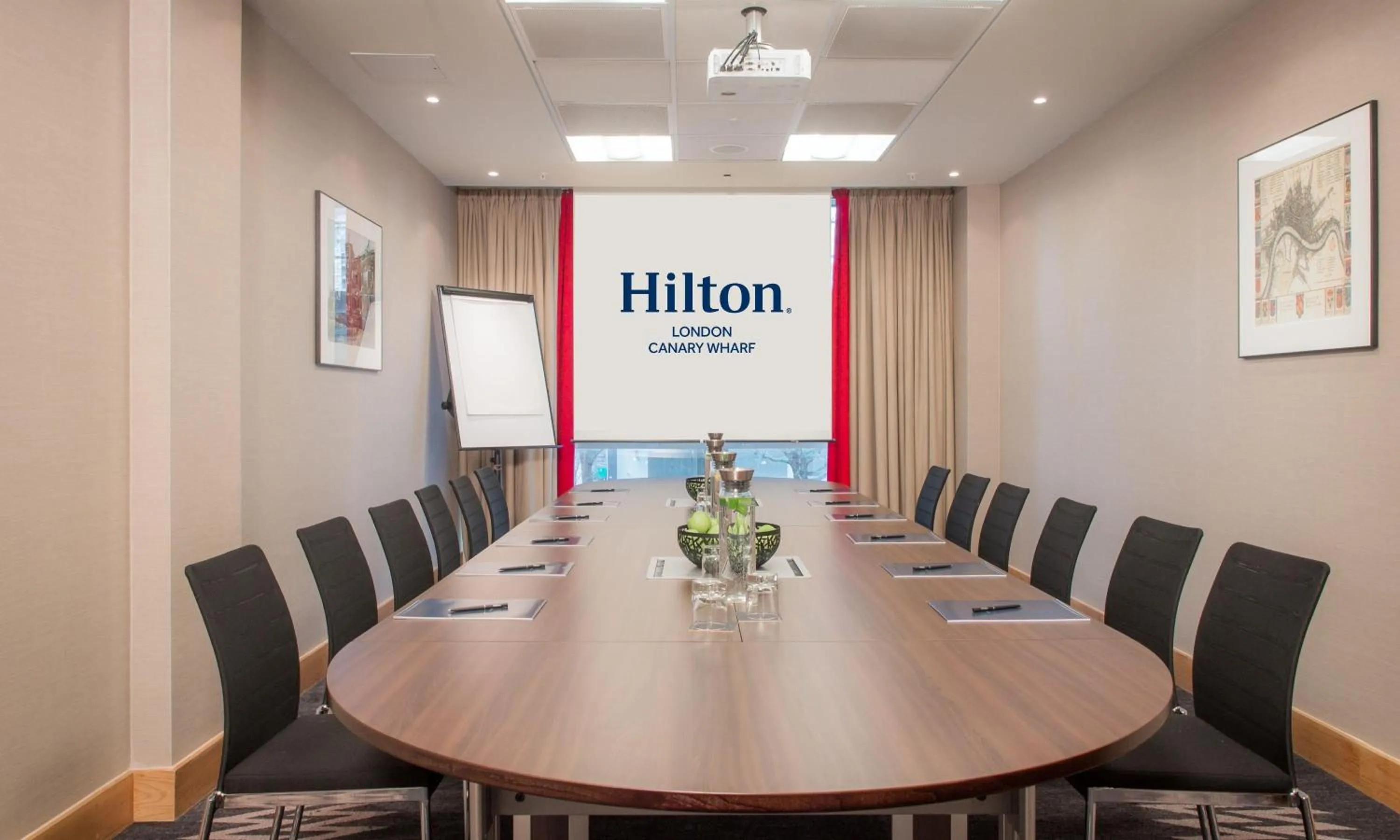 Meeting/conference room in Hilton London Canary Wharf