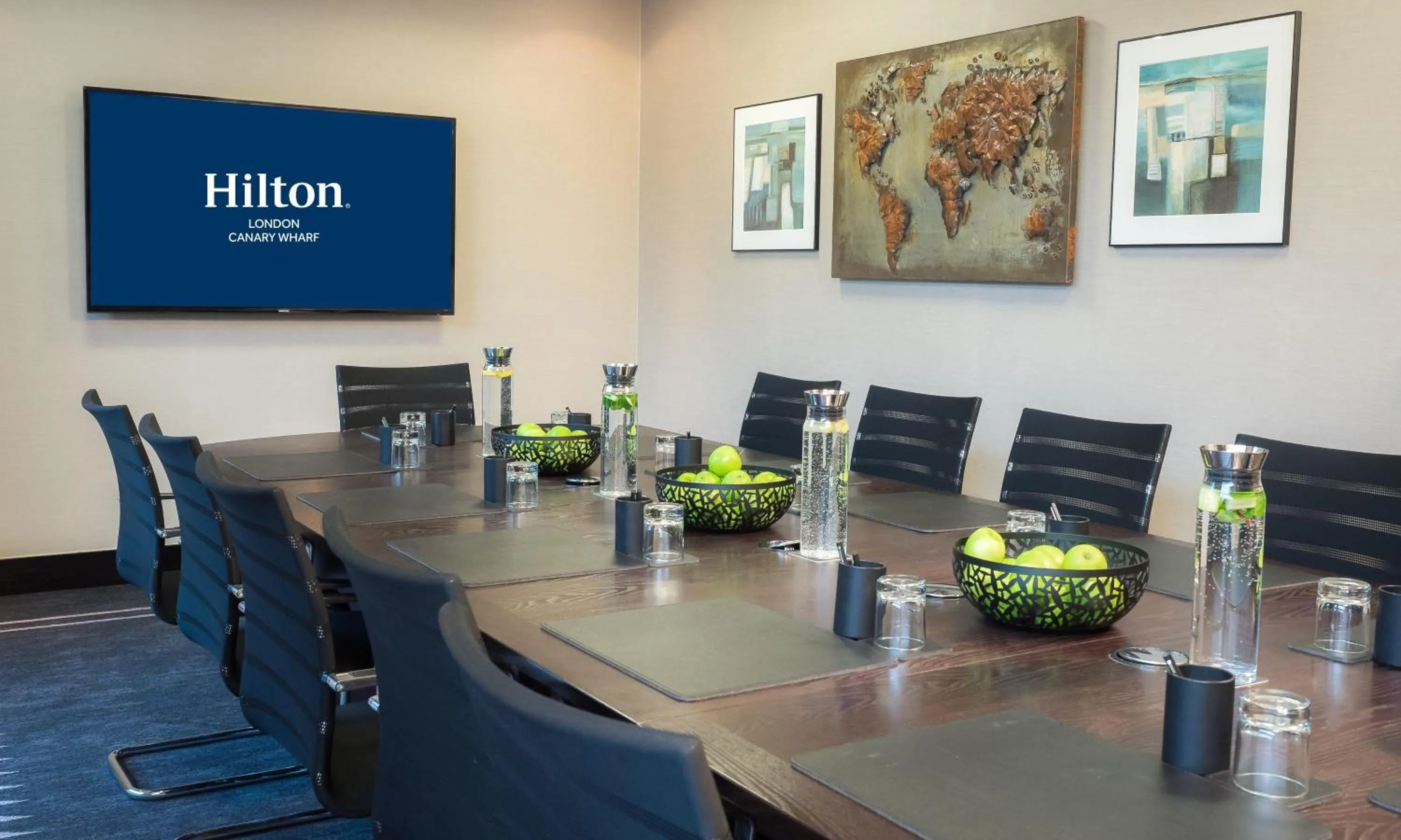 Meeting/conference room in Hilton London Canary Wharf