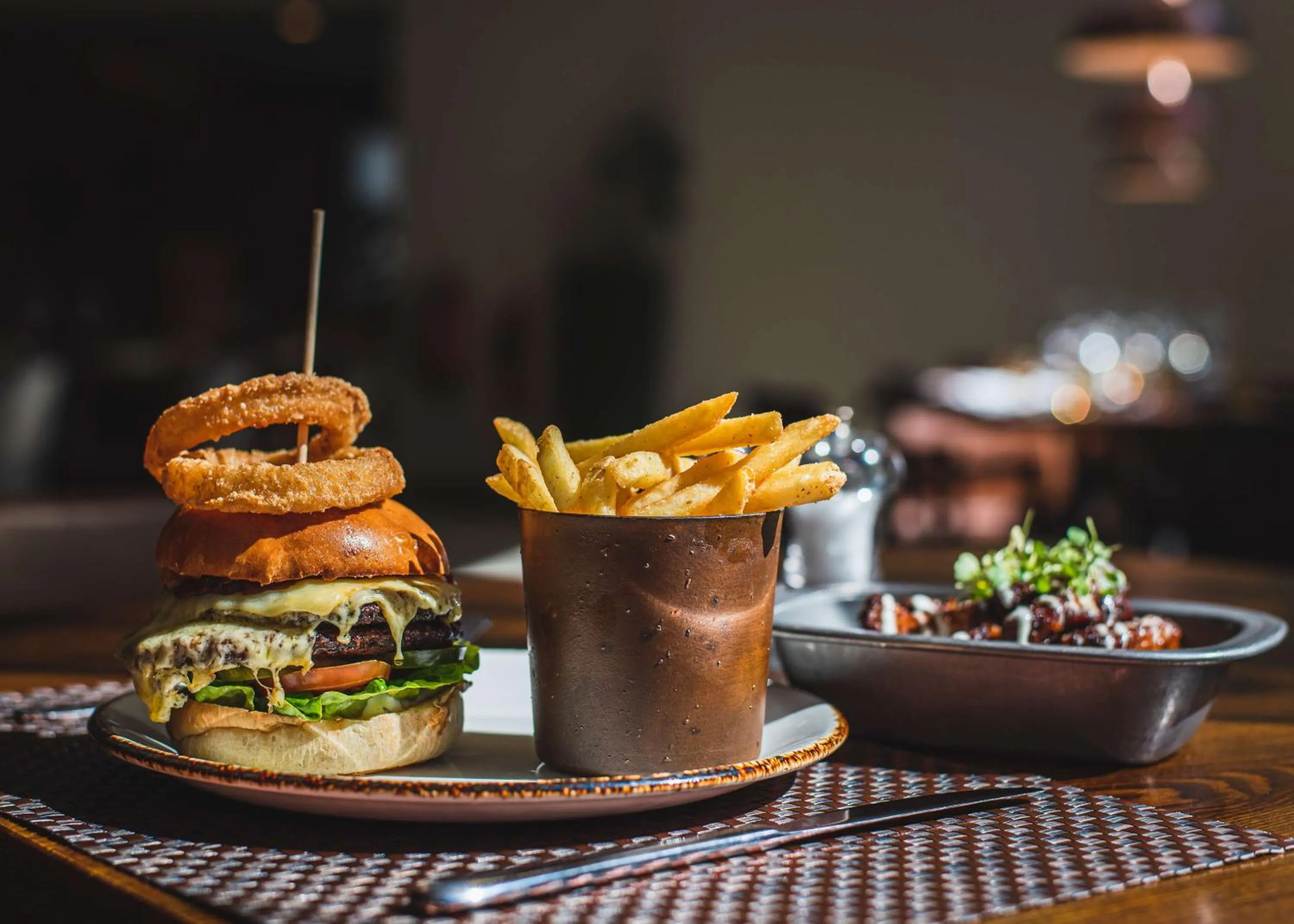 Restaurant/places to eat in Hilton London Canary Wharf