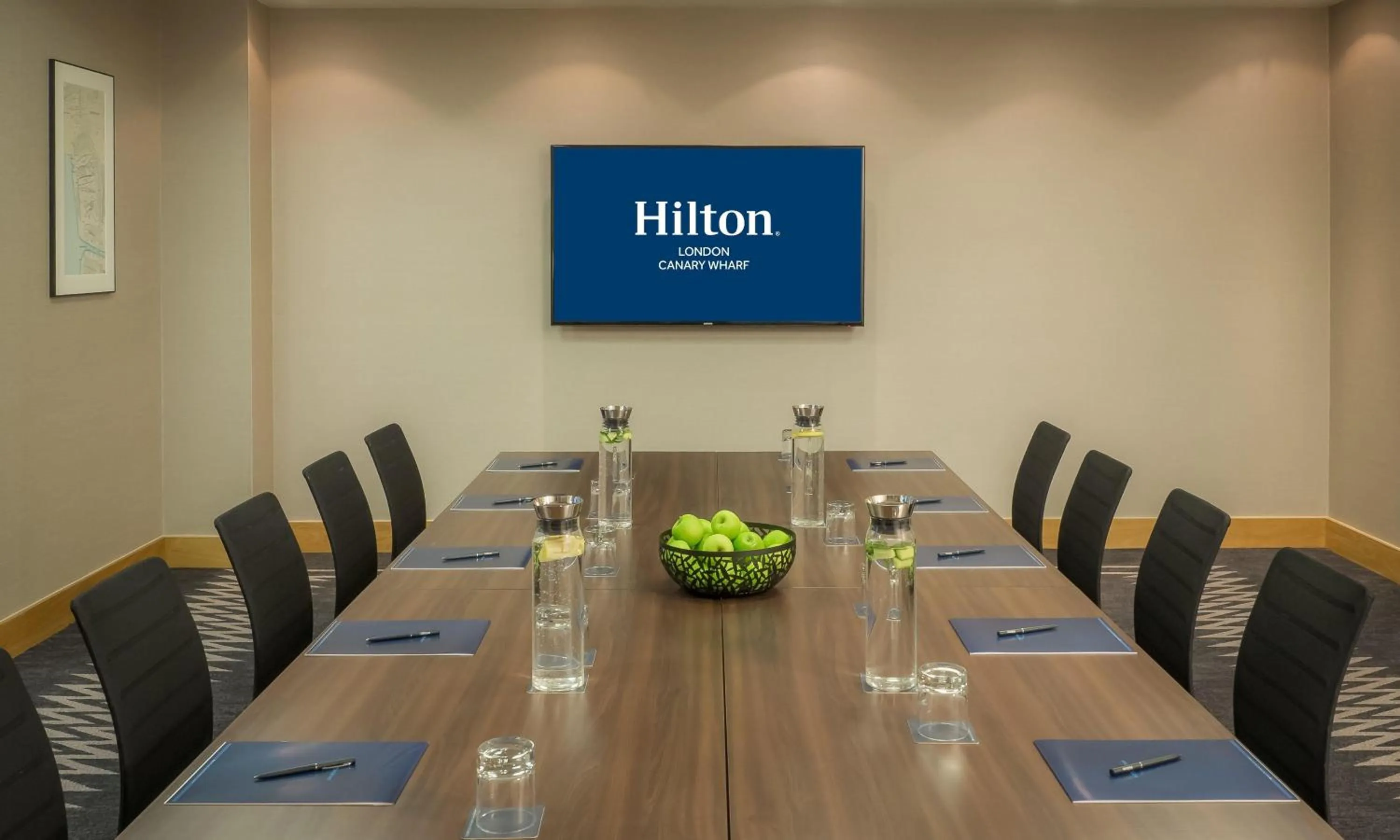 Meeting/conference room in Hilton London Canary Wharf