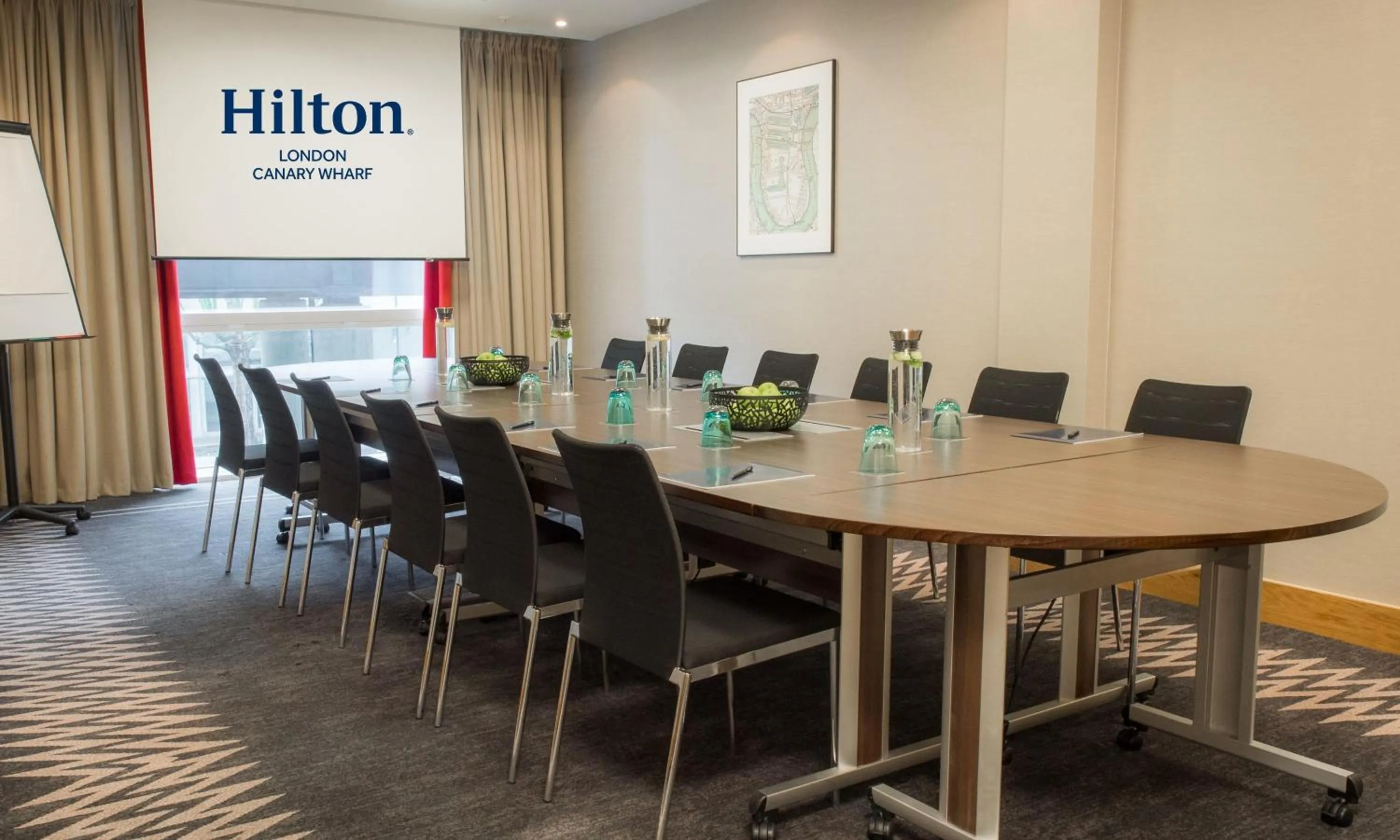 Meeting/conference room in Hilton London Canary Wharf