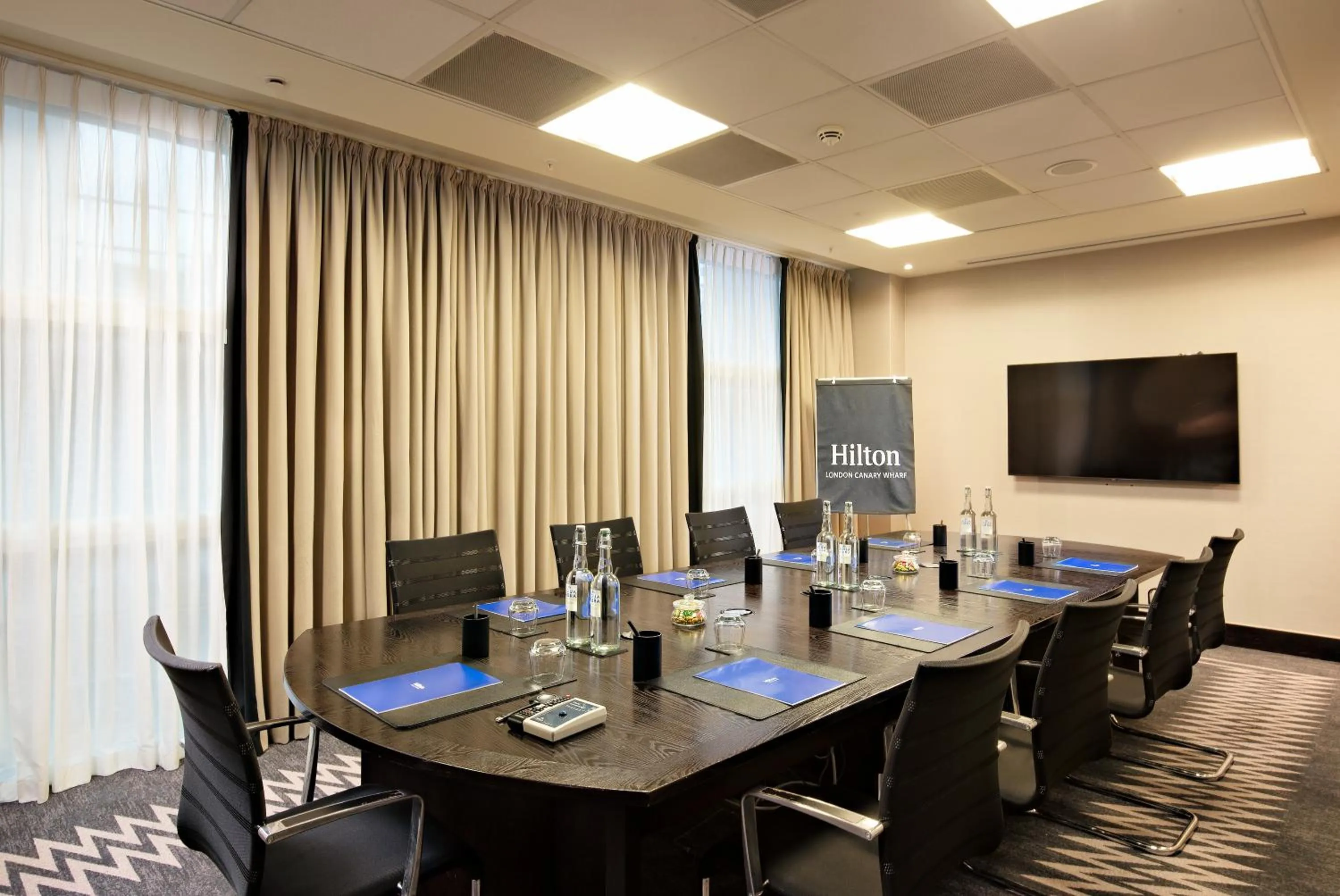 Meeting/conference room in Hilton London Canary Wharf