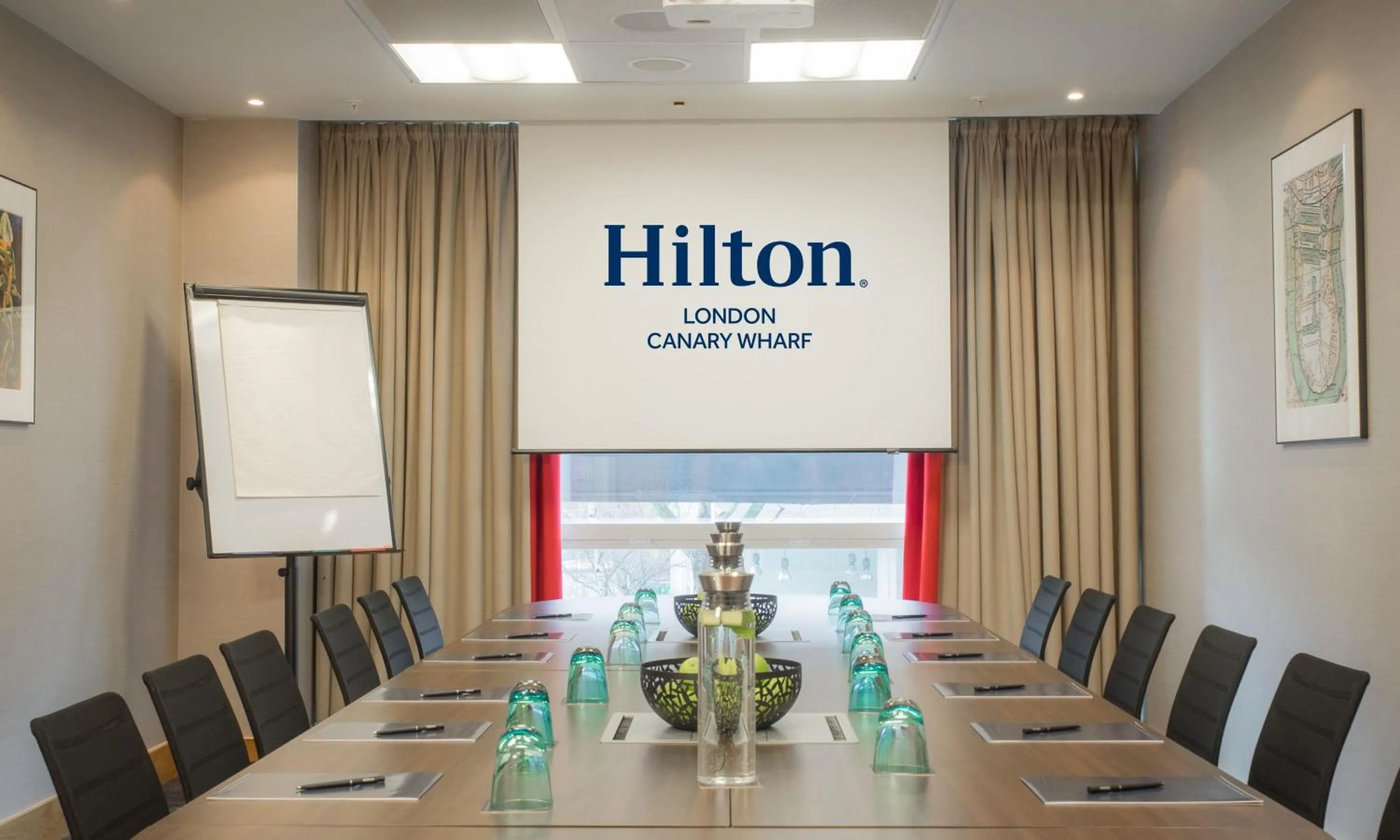 Meeting/conference room in Hilton London Canary Wharf