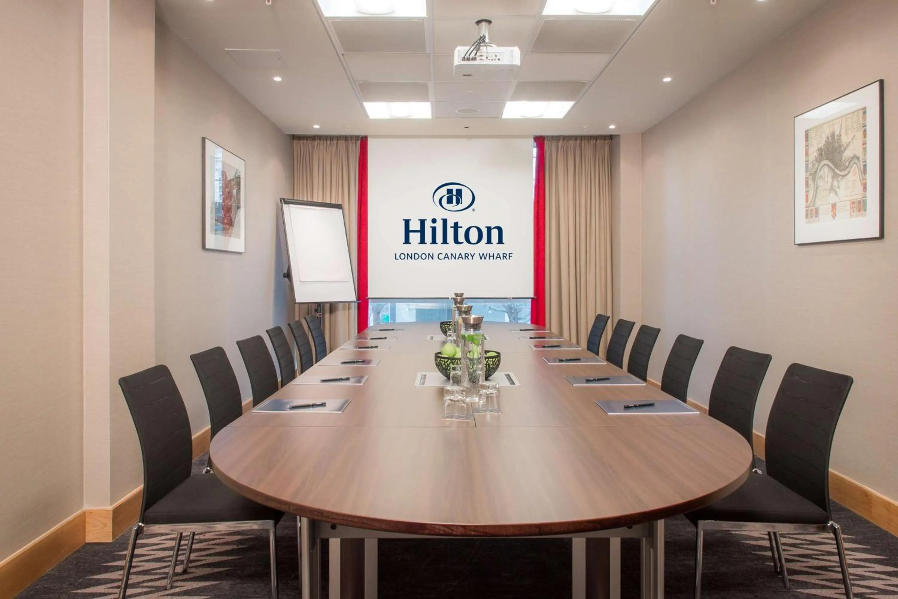 Meeting/conference room in Hilton London Canary Wharf