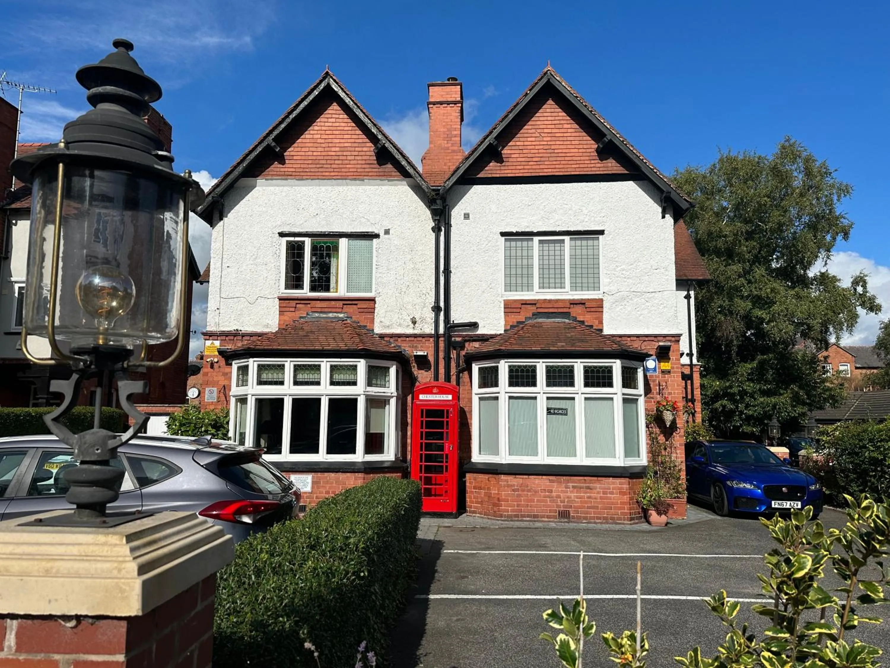Property building in Chester House Guest House