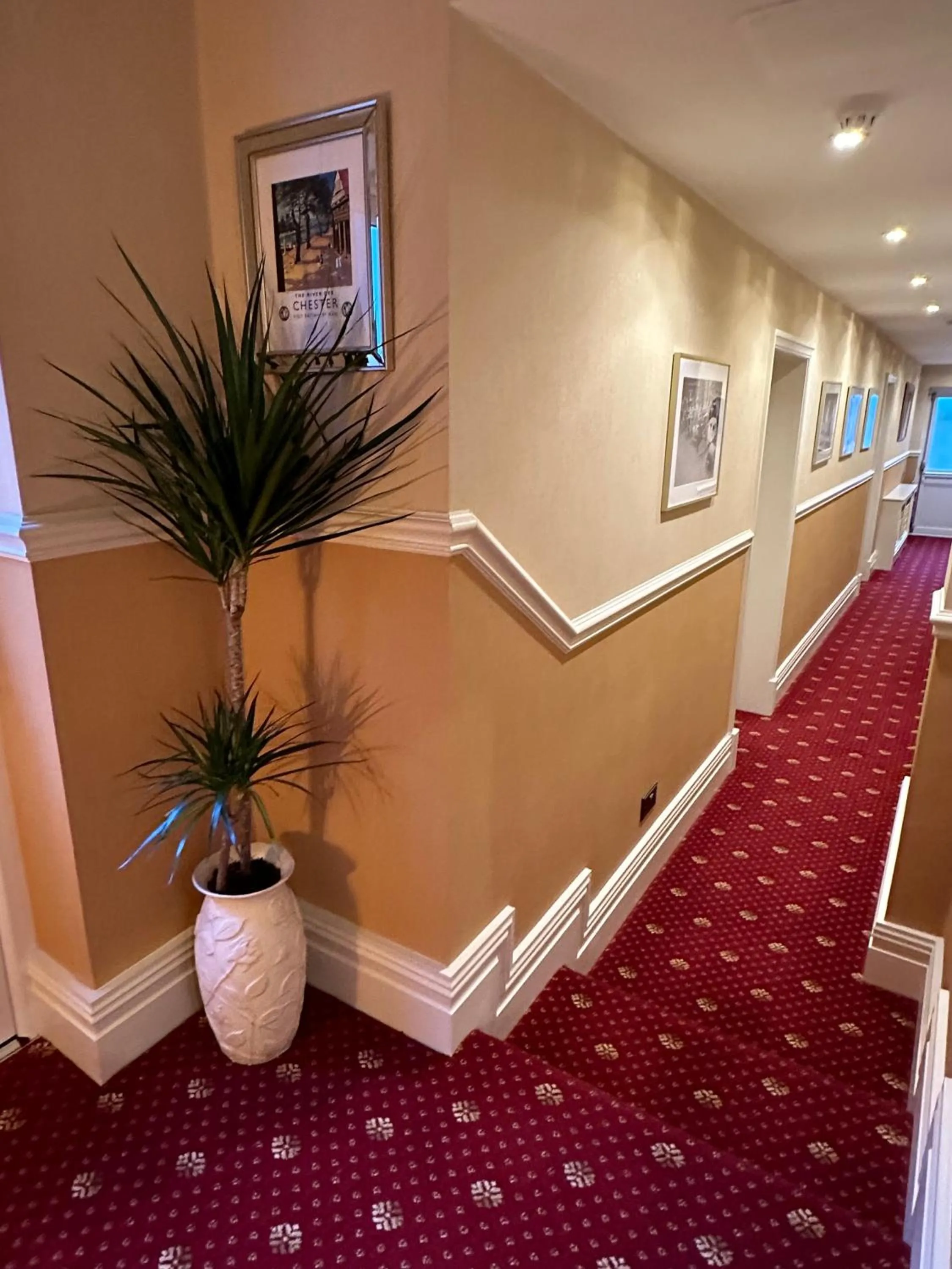 Decorative detail in Chester House Guest House