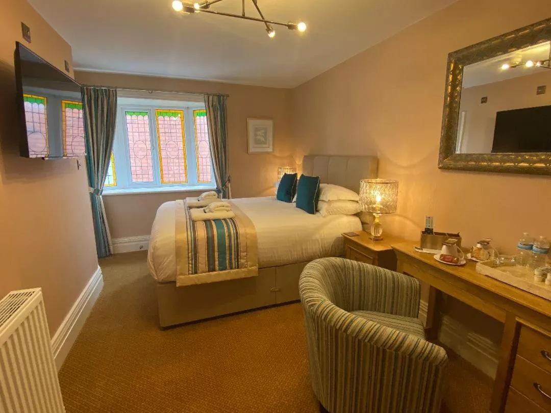 Bed in Chester House Guest House