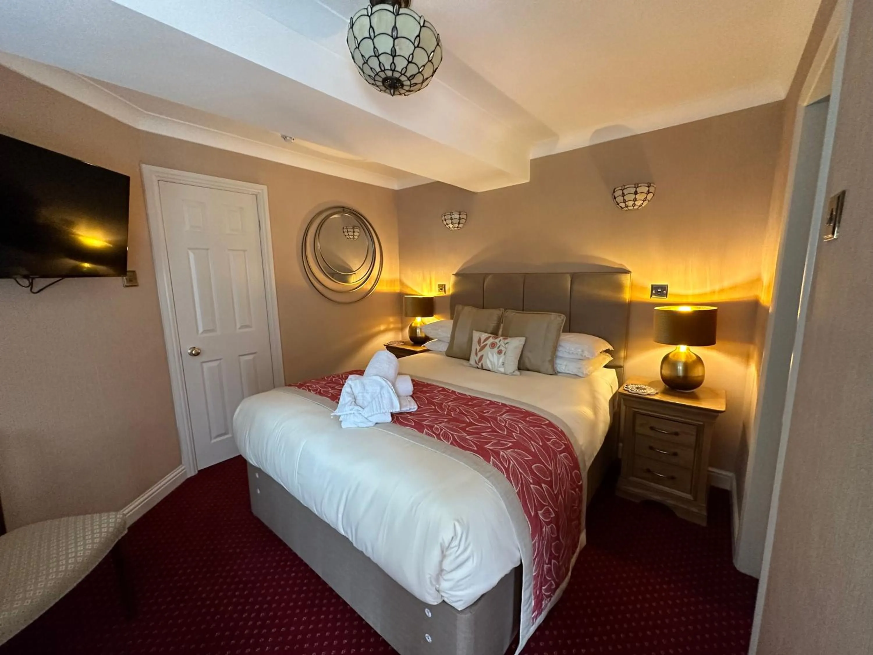 Bed in Chester House Guest House