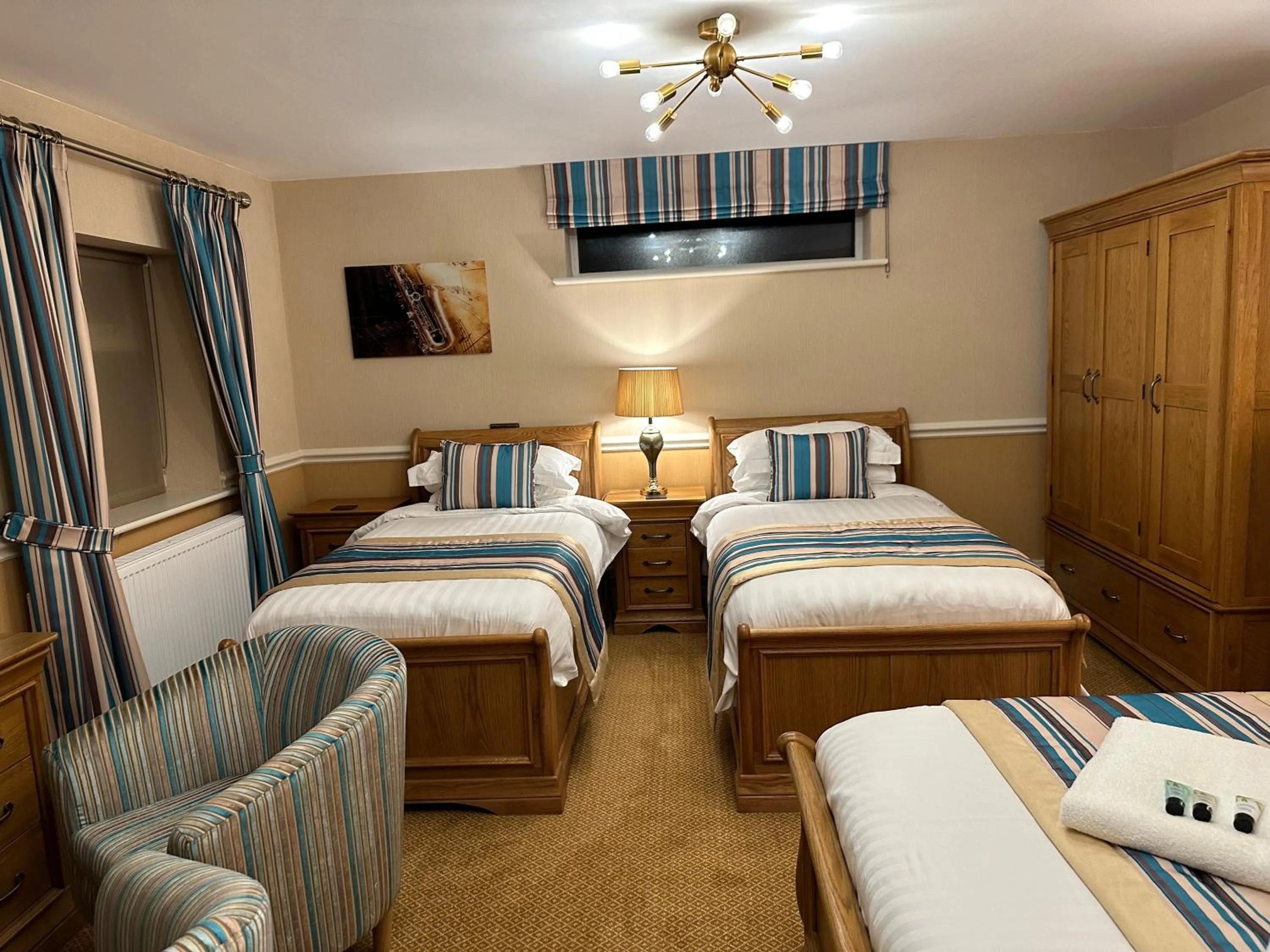 Bed in Chester House Guest House