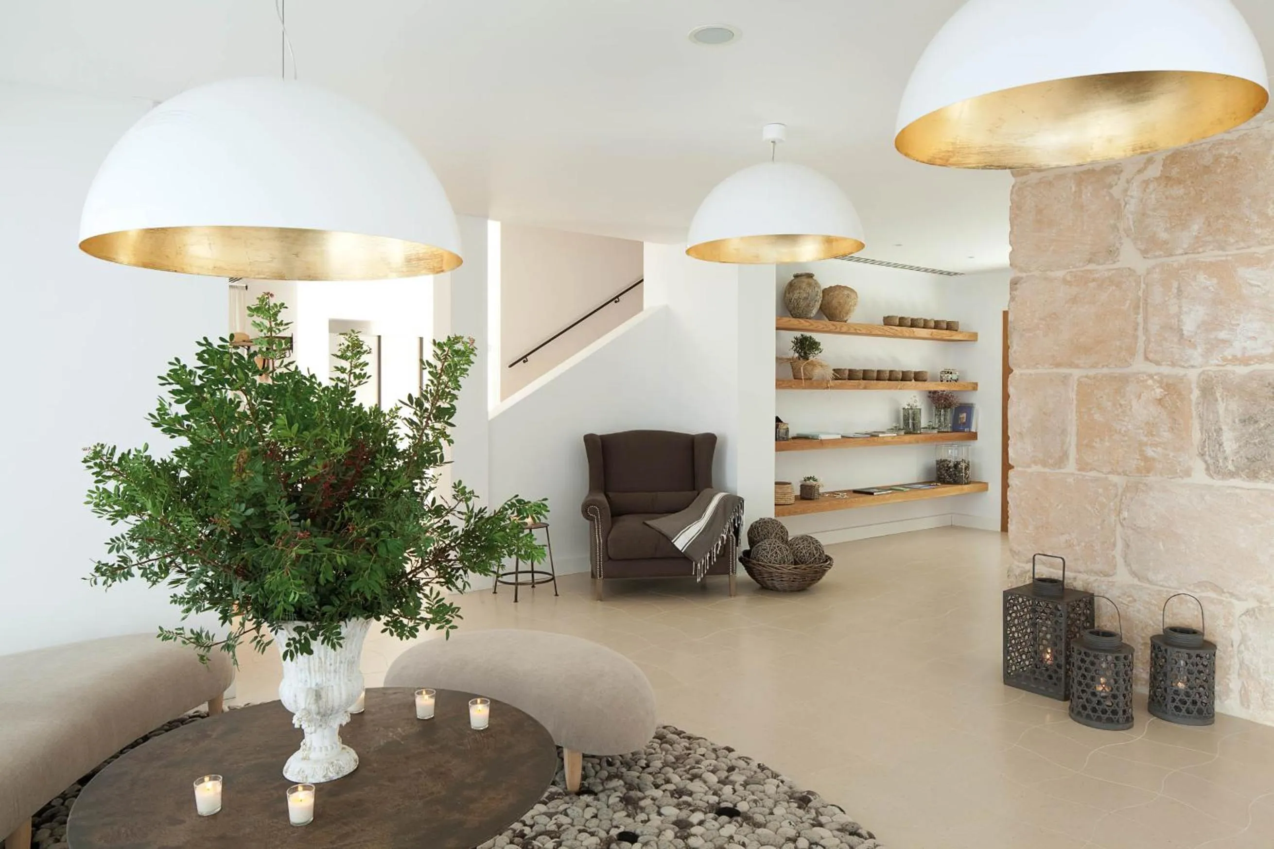 Lobby or reception in Hotel Es Marès