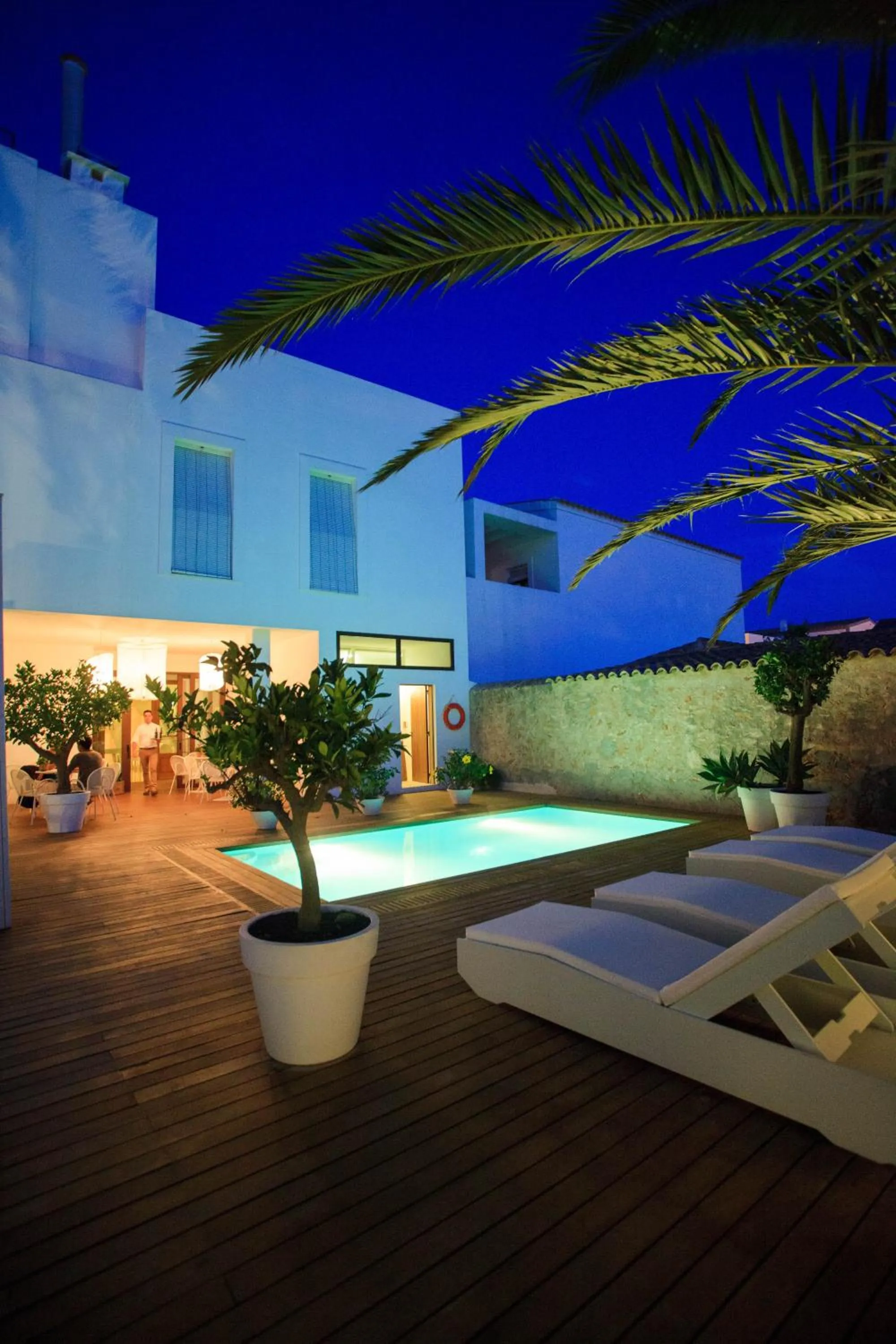 Garden in Hotel Es Marès