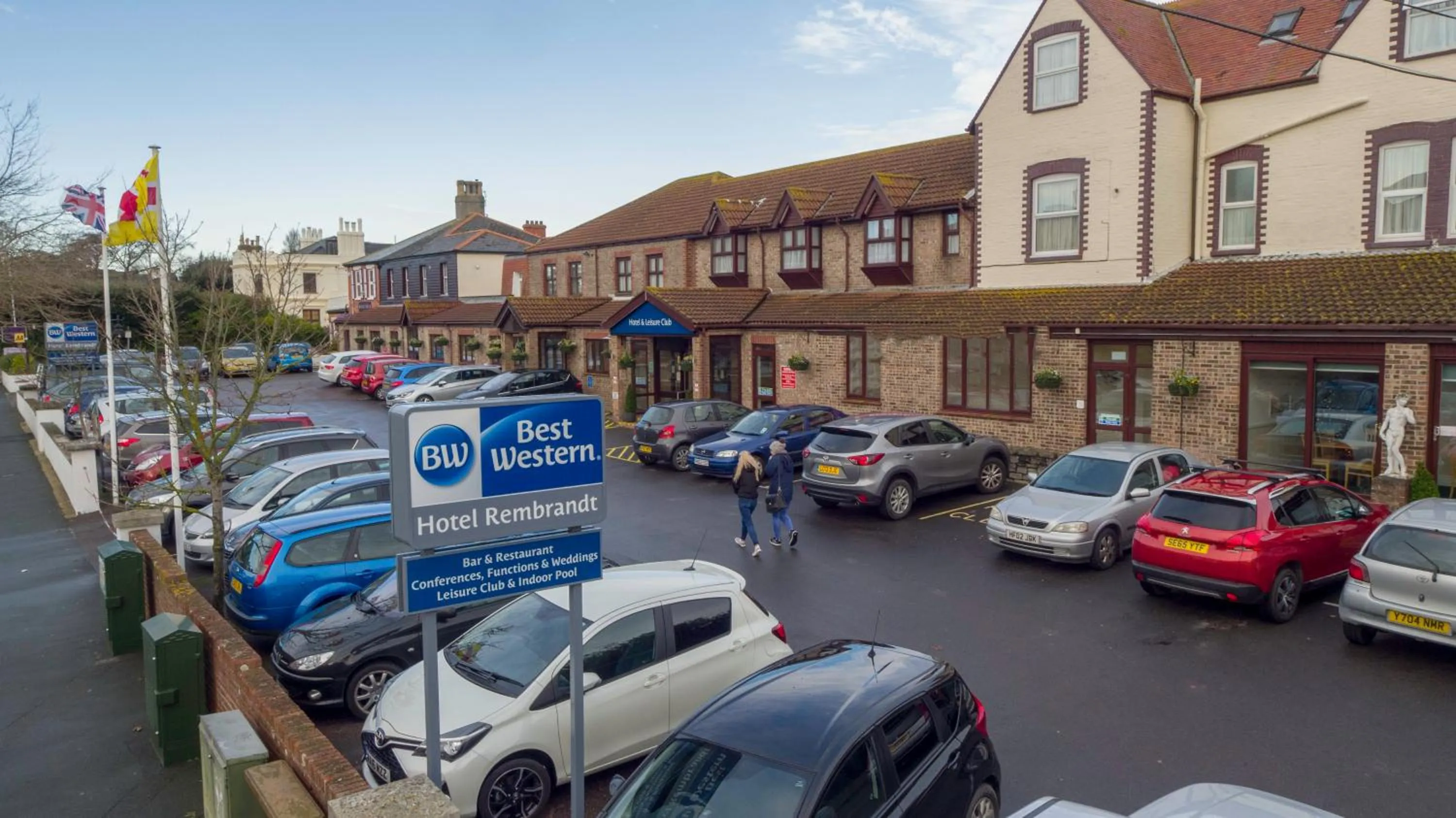 Property building in Best Western Weymouth Hotel Rembrandt